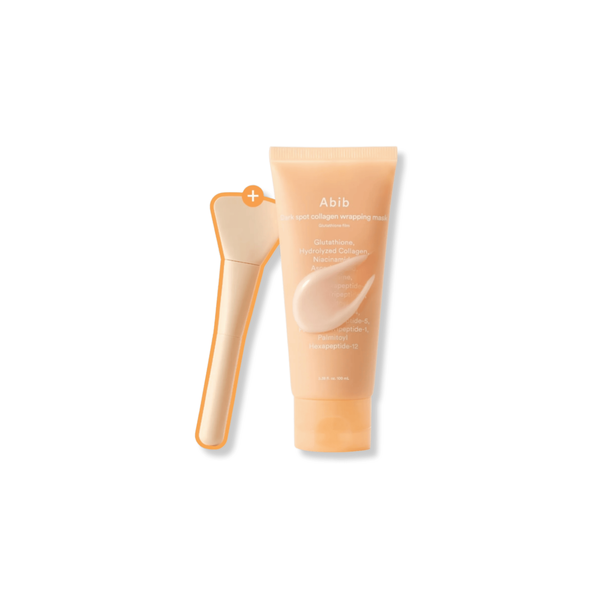 Abib - Dark Spot Collagen Wrapping Mask Glutathione Film - Kolagenowa Maska Rozjaśniająca na Przebarwienia z Glutationem - 100ml - Ctrl+Glow