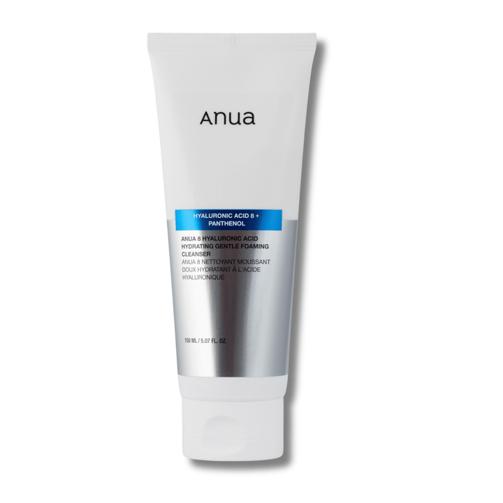 Anua – 8 Hyaluronic Acid Hydrating Gentle Foaming Cleanser – Delikatna pianka oczyszczająca – 150 ml