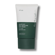 ANUA - Heartleaf Silky Moisture Sun Cream SPF50+ - Krem Nawilżający z Filtrem UV - 50ml