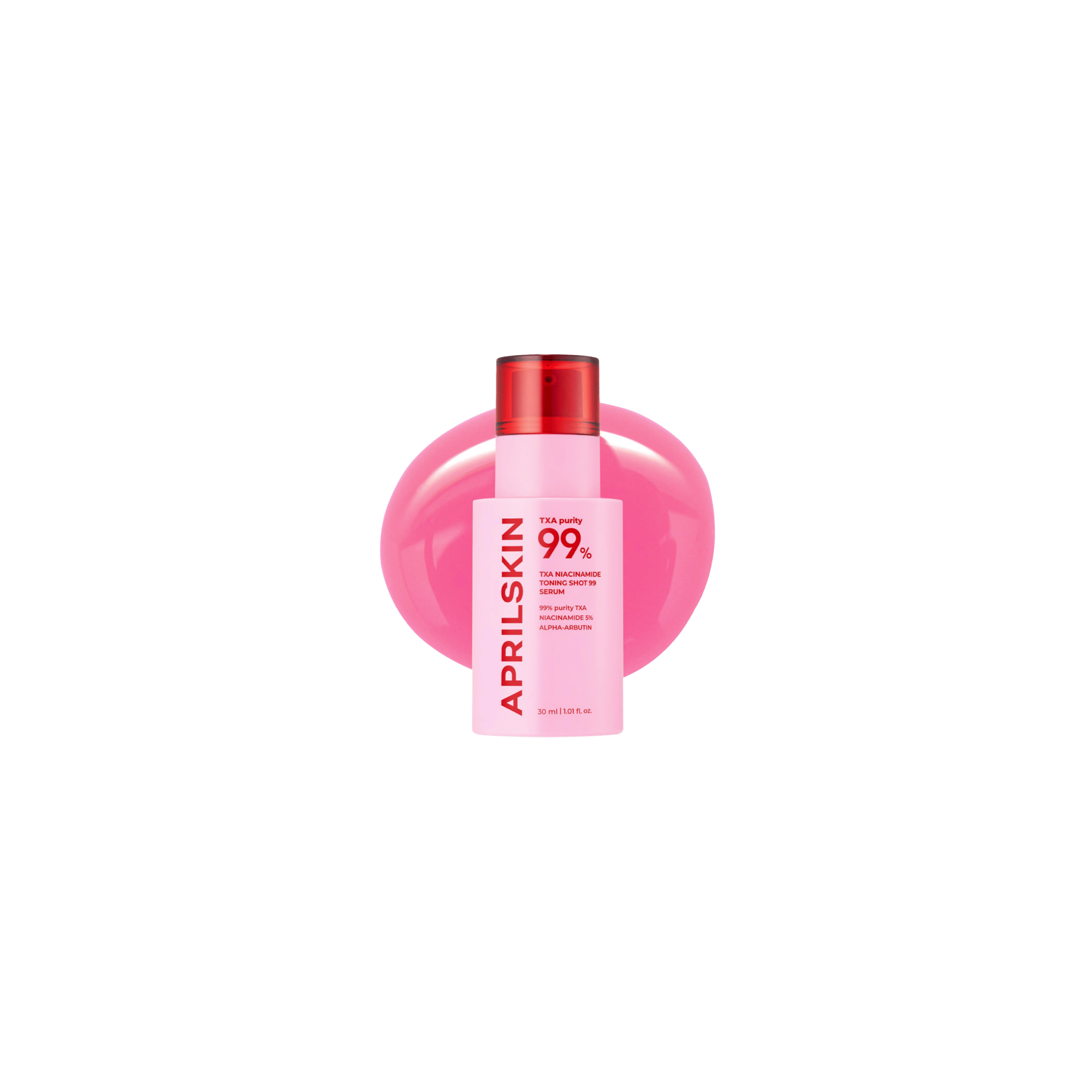 Aprilskin - TXA Niacinamide Toning Shot 99 Serum - Rozjaśniające Serum z TXA i Niacynamidem na Przebarwienia - 30ml - Ctrl+Glow