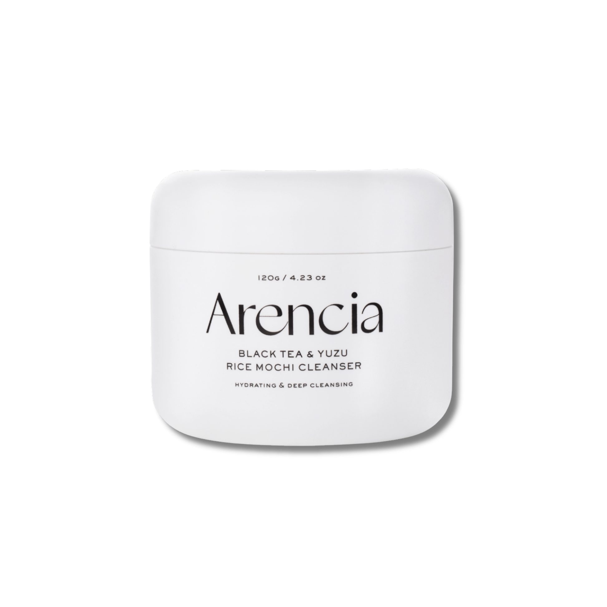 Arencia - Black Tea & Yuzu Rice Mochi Cleanser - Rozjaśniająco - Oczyszczająca Pasta do Mycia Twarzy - 120g - Ctrl+Glow