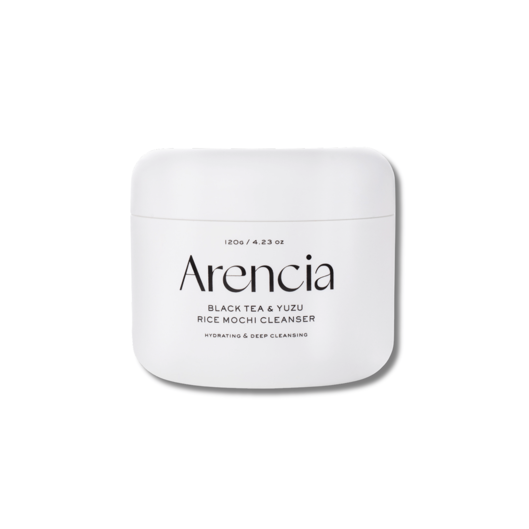 Arencia - Black Tea & Yuzu Rice Mochi Cleanser - Rozjaśniająco - Oczyszczająca Pasta do Mycia Twarzy - 120g - Ctrl+Glow