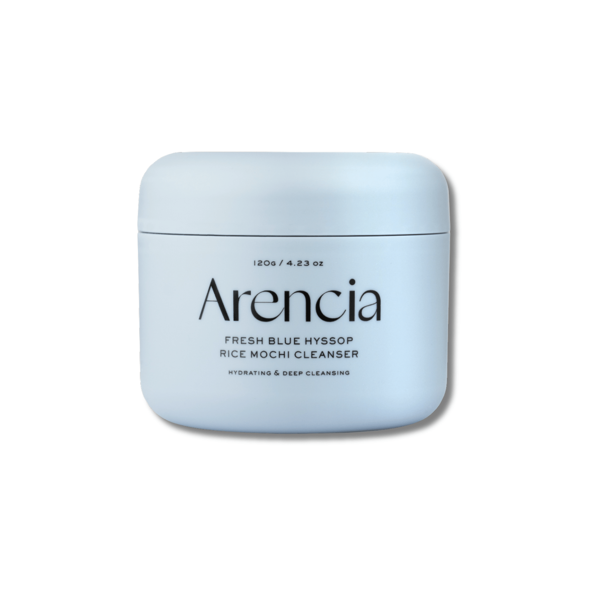 Arencia - Fresh Blue Hyssop Rice Mochi Cleanser - Nawilżająca Pasta do Oczyszczania Twarzy - 120g - Ctrl+Glow
