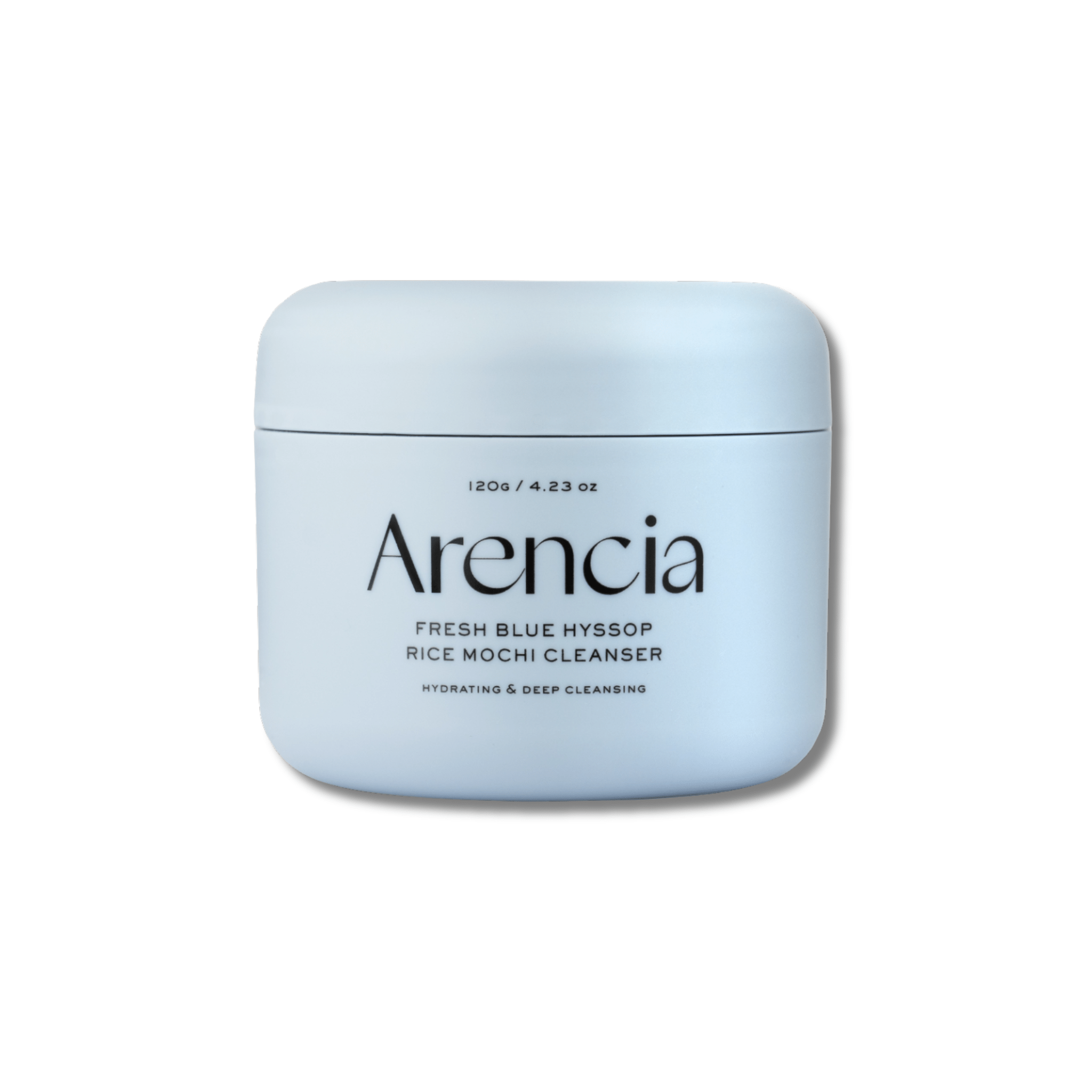 Arencia - Fresh Blue Hyssop Rice Mochi Cleanser - Nawilżająca Pasta do Oczyszczania Twarzy - 120g - Ctrl+Glow