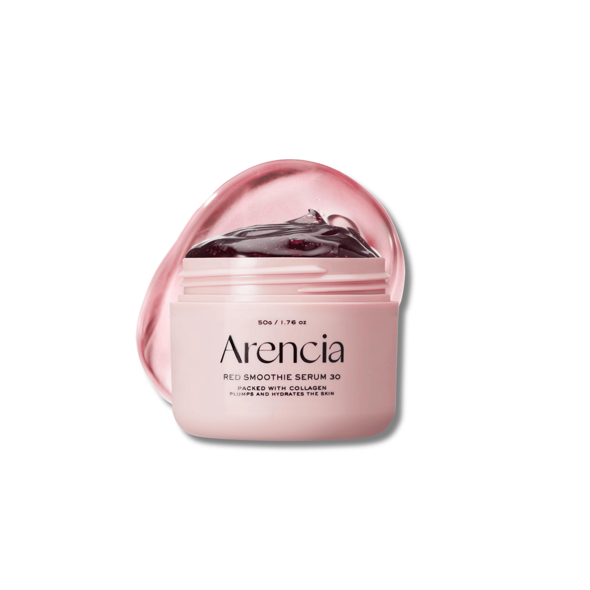 Arencia - Fresh Red Smoothie Serum 30 - Rewitalizujące Serum do Twarzy z Kolagenem - 50g - Ctrl+Glow