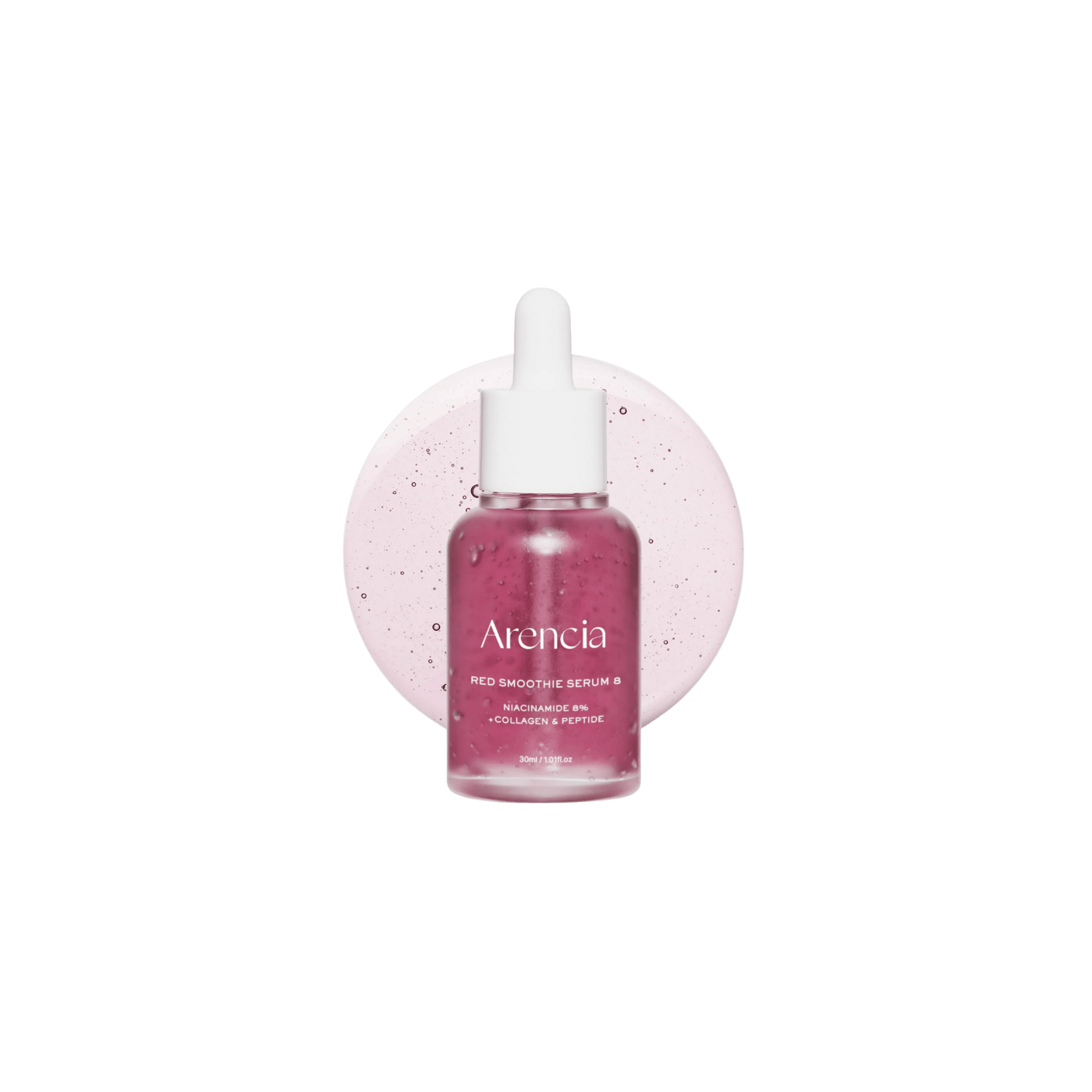 Arencia - Fresh Red Smoothie Serum 8 - Rewitalizujące Serum do Twarzy - 30ml - Ctrl+Glow