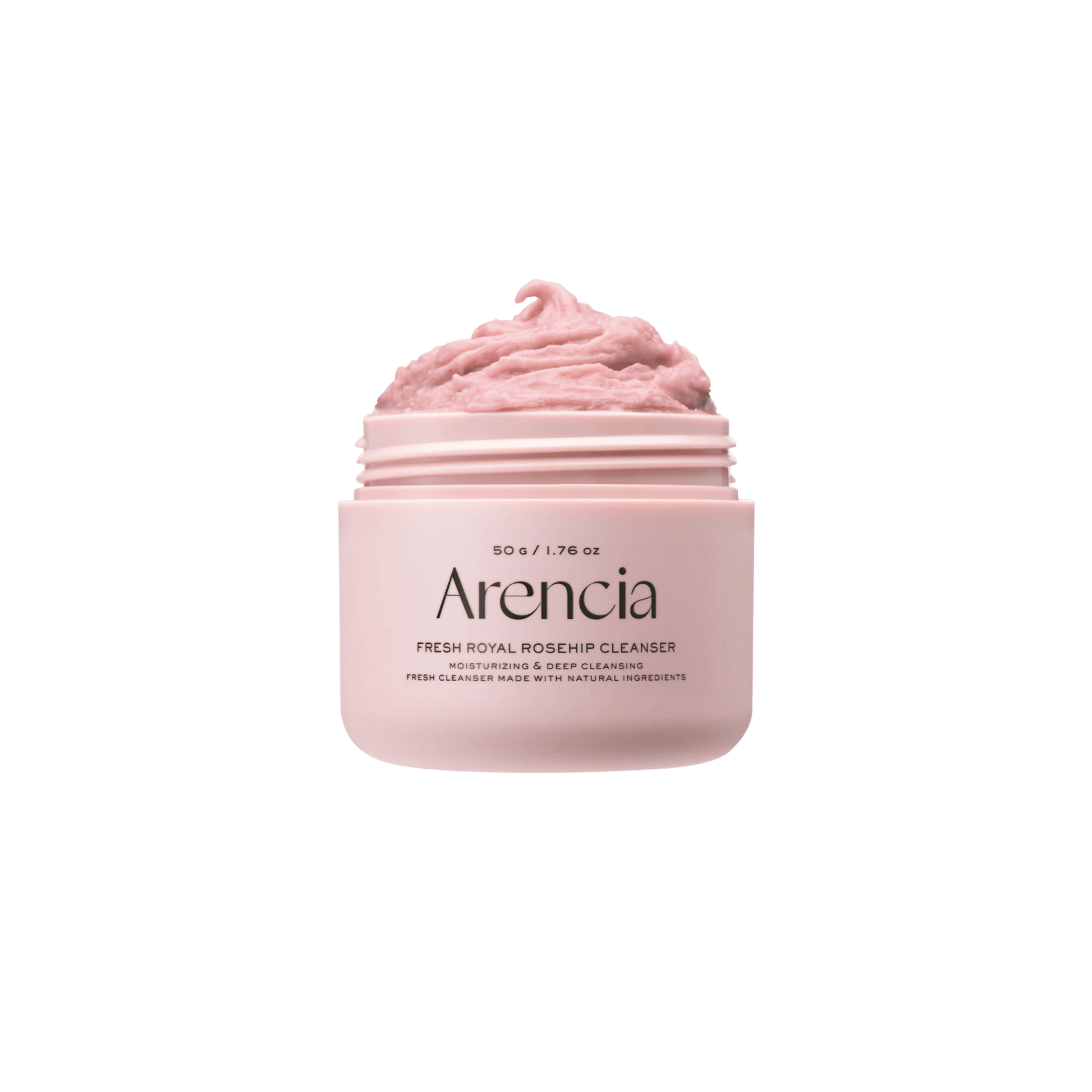 Arencia - Fresh Rosehip Rice Mochi Cleanser - Kojąca Pasta do Mycia Twarzy - 120g - Ctrl+Glow