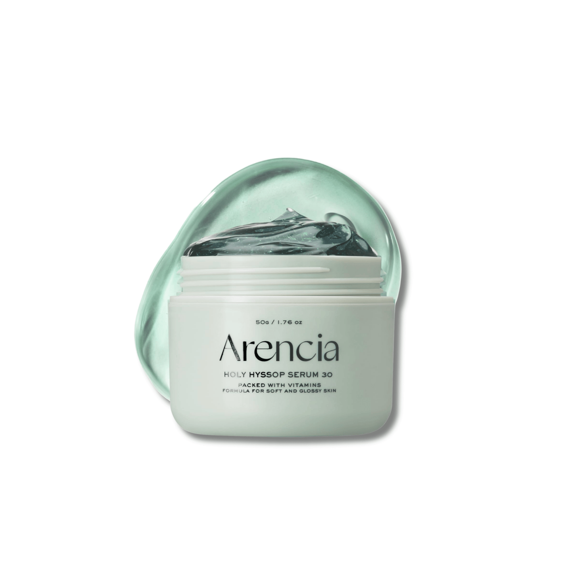 Arencia - Holy Hyssop Serum 30 - Intensywnie Nawilżające Serum do Twarzy - 50g - Ctrl+Glow