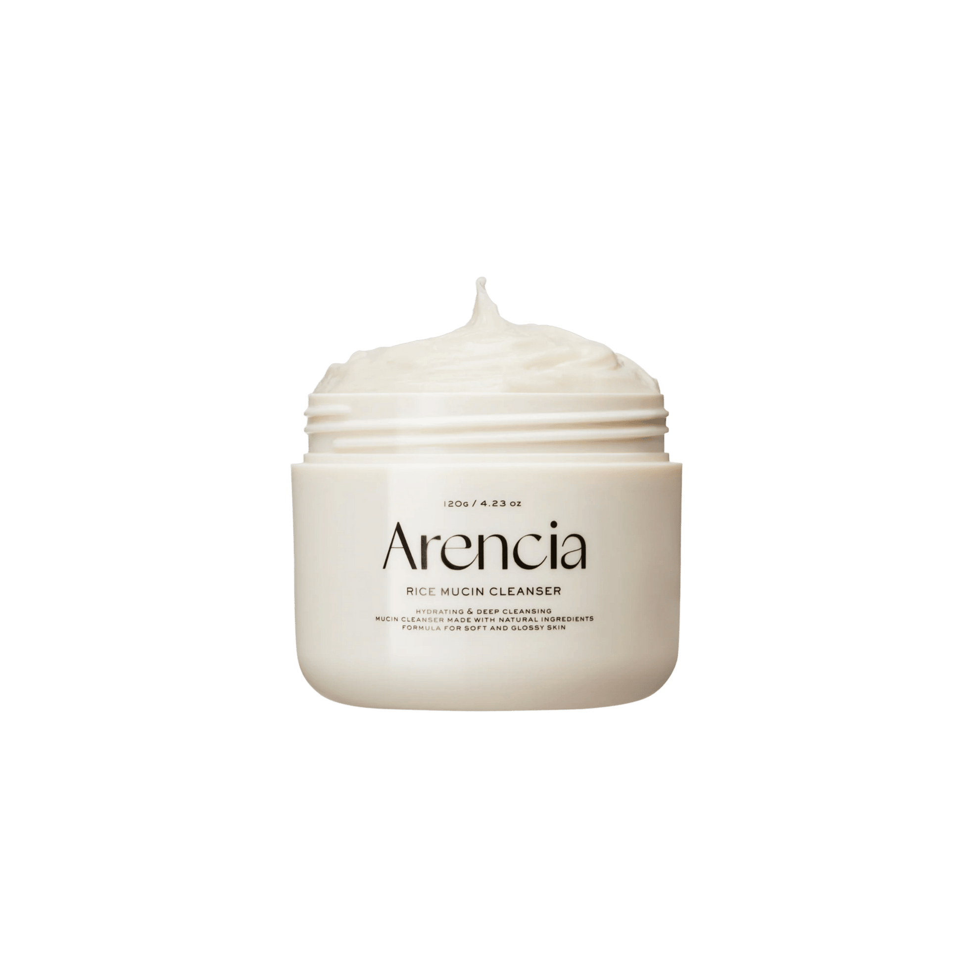 Arencia - Rice Mucin Cleanser - Rozjaśniająco - Nawilżająca Pasta do Mycia Twarzy - 120g - Ctrl+Glow