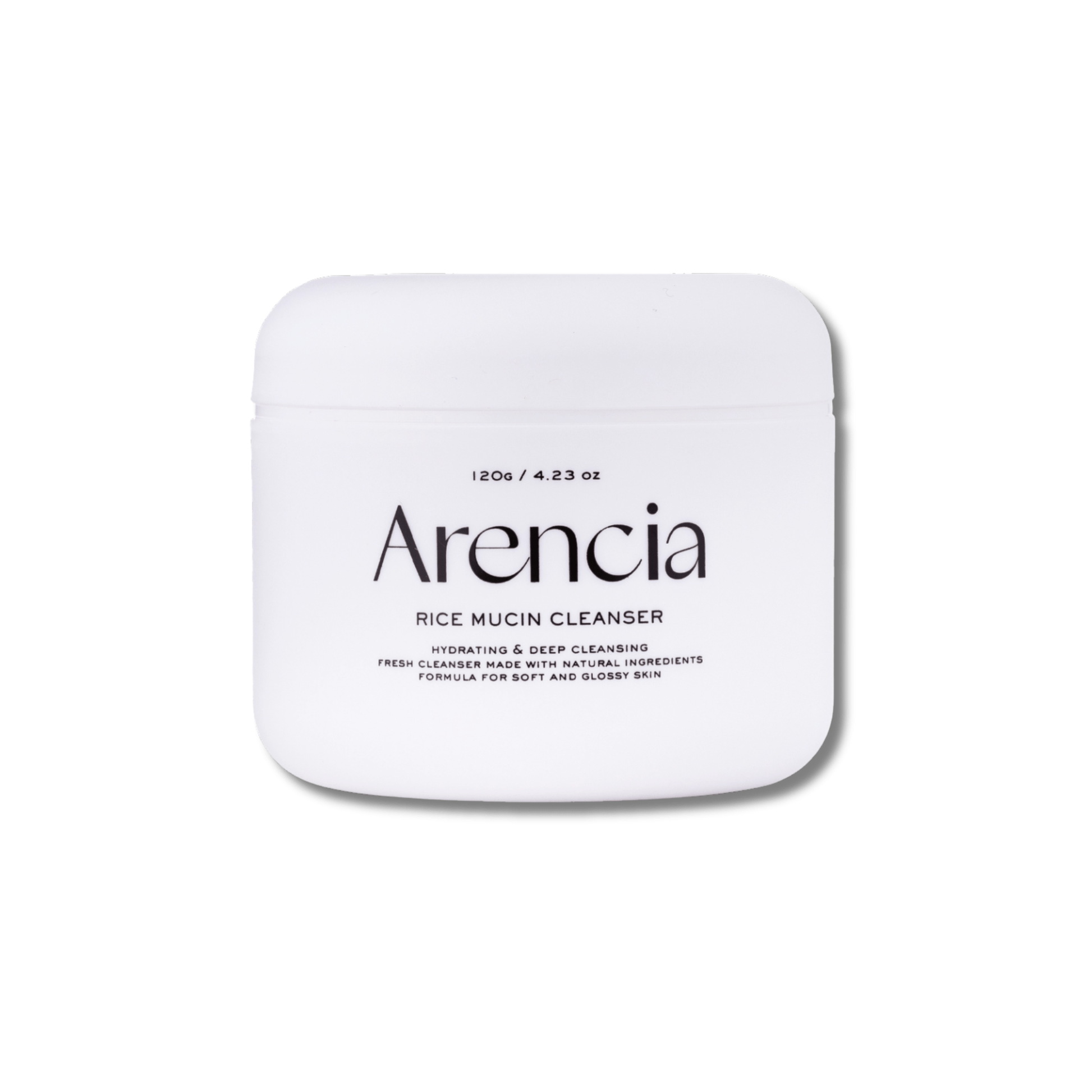 Arencia - Rice Mucin Cleanser - Rozjaśniająco - Nawilżająca Pasta do Mycia Twarzy - 120g - Ctrl+Glow