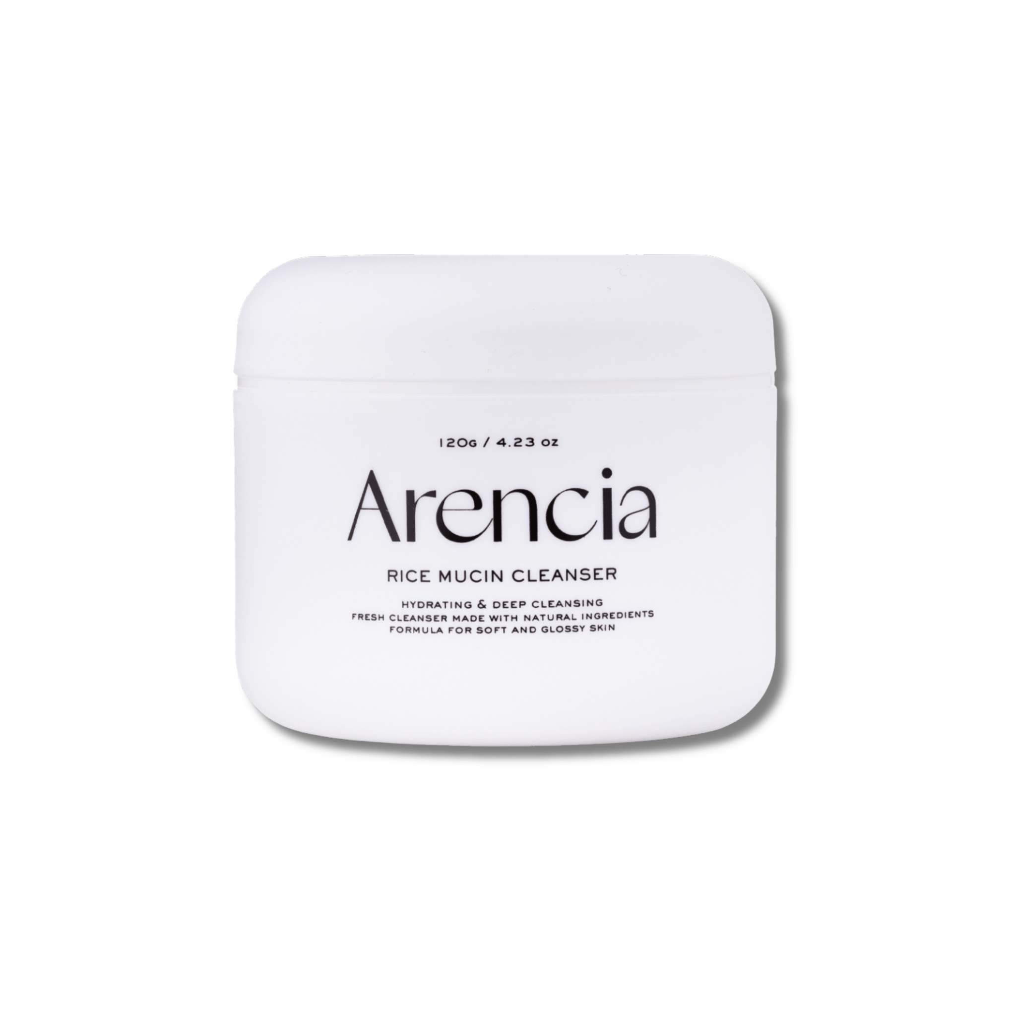 Arencia - Rice Mucin Cleanser - Rozjaśniająco - Nawilżająca Pasta do Mycia Twarzy - 120g - Ctrl+Glow