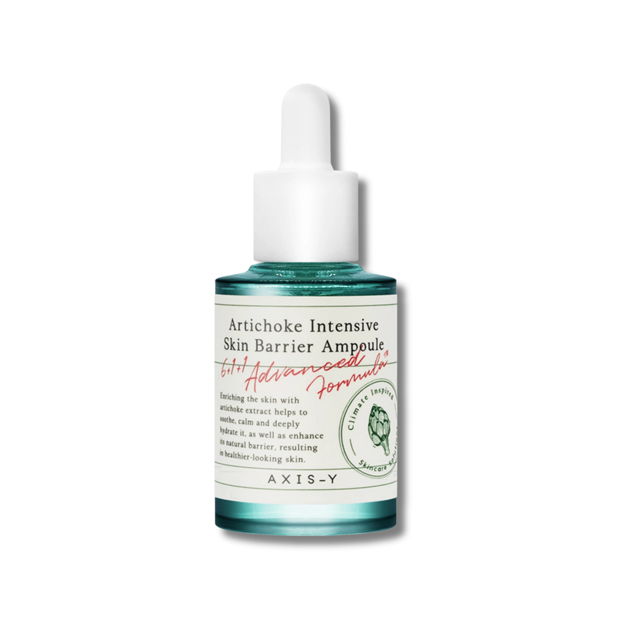 Axis - y - Artichoke Intensive Skin Barrier Ampoule - Nawilżające Serum do Twarzy z Karczochem - 30ml - Ctrl+Glow