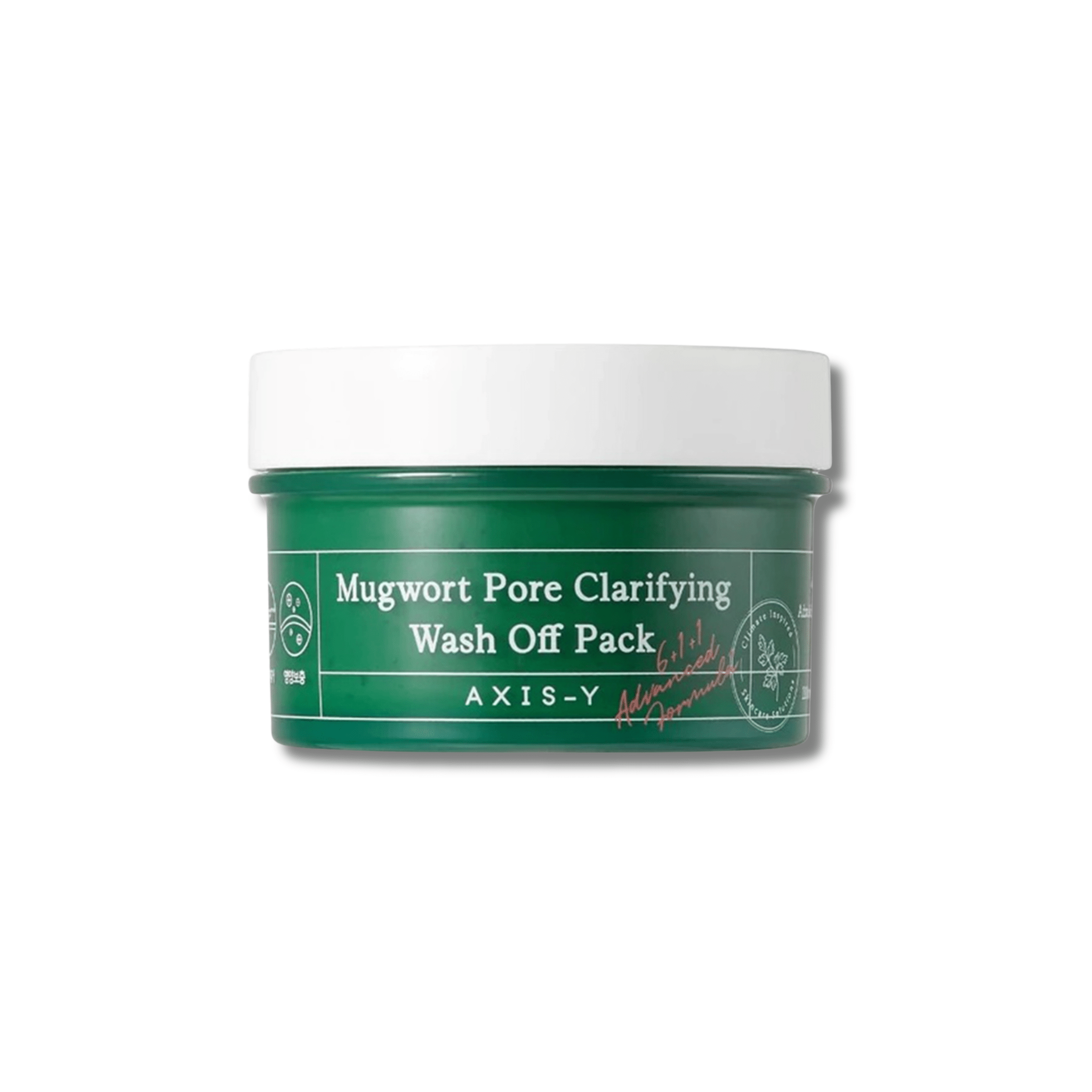 Axis - y - Mugwort Pore Clarifying Wash Off Pack - Oczyszczająca Maska do Twarzy z Bylicą - 100ml - Ctrl+Glow
