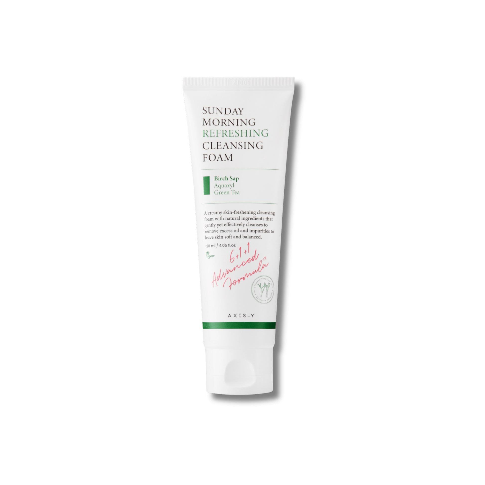 Axis - y - Sunday Morning Refreshing Cleansing Foam - Pianka Oczyszczająca do Twarzy - 120ml - Ctrl+Glow