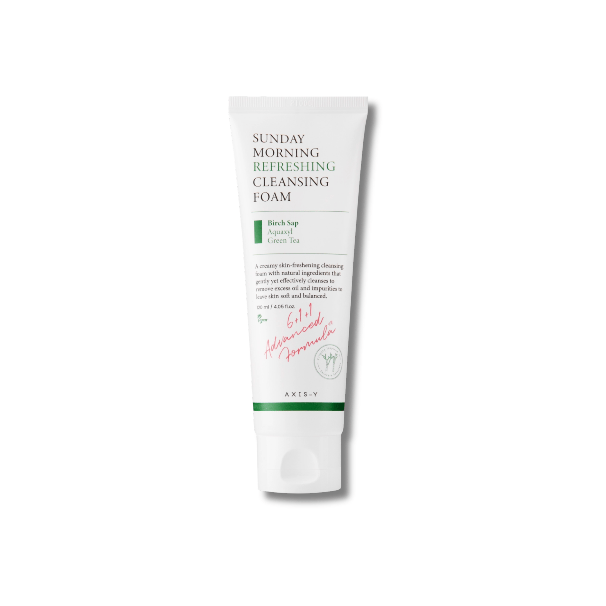 Axis - y - Sunday Morning Refreshing Cleansing Foam - Pianka Oczyszczająca do Twarzy - 120ml - Ctrl+Glow
