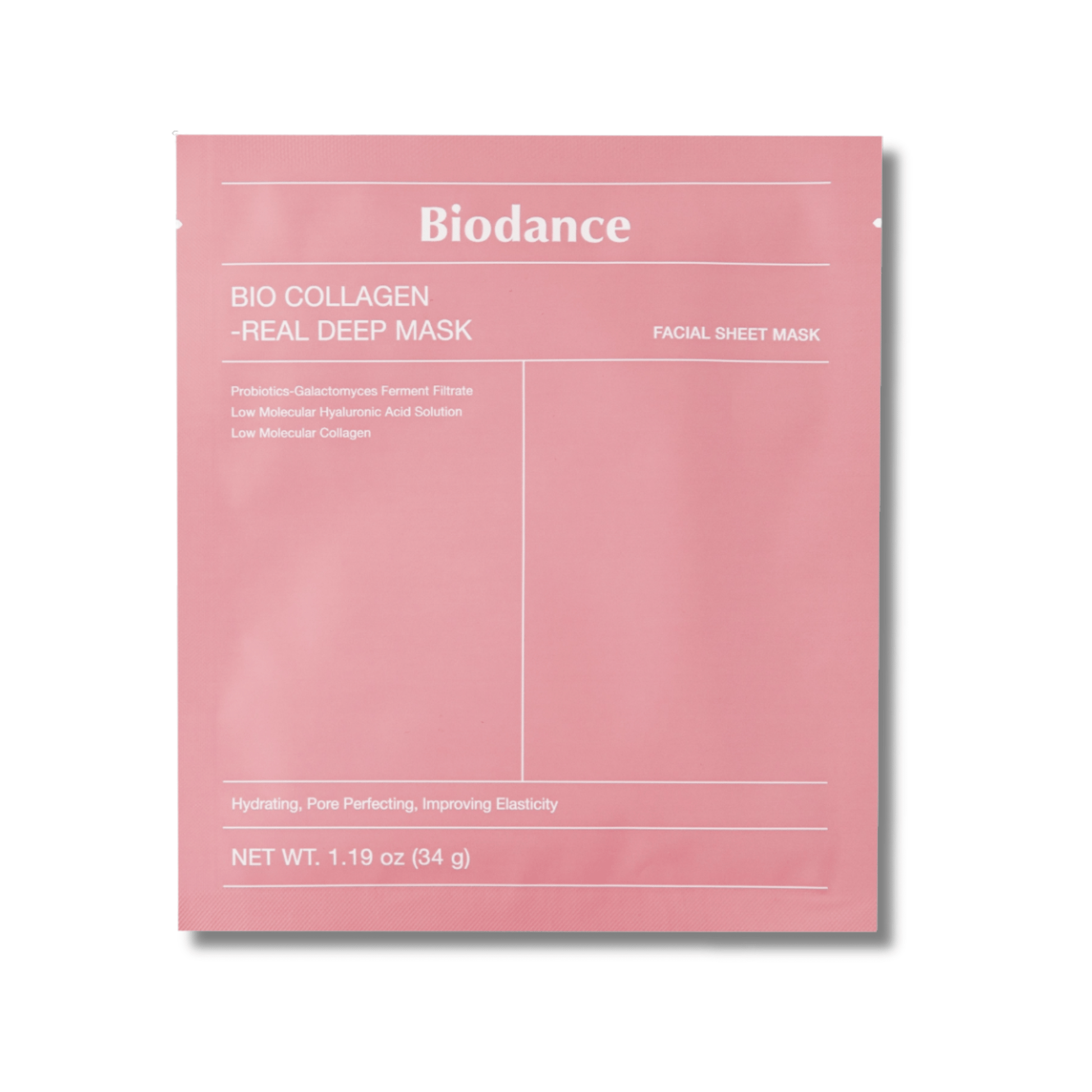 Biodance - Bio-Collagen Real Deep Mask - Maska Kolagenowa Nawilżająca - 1szt