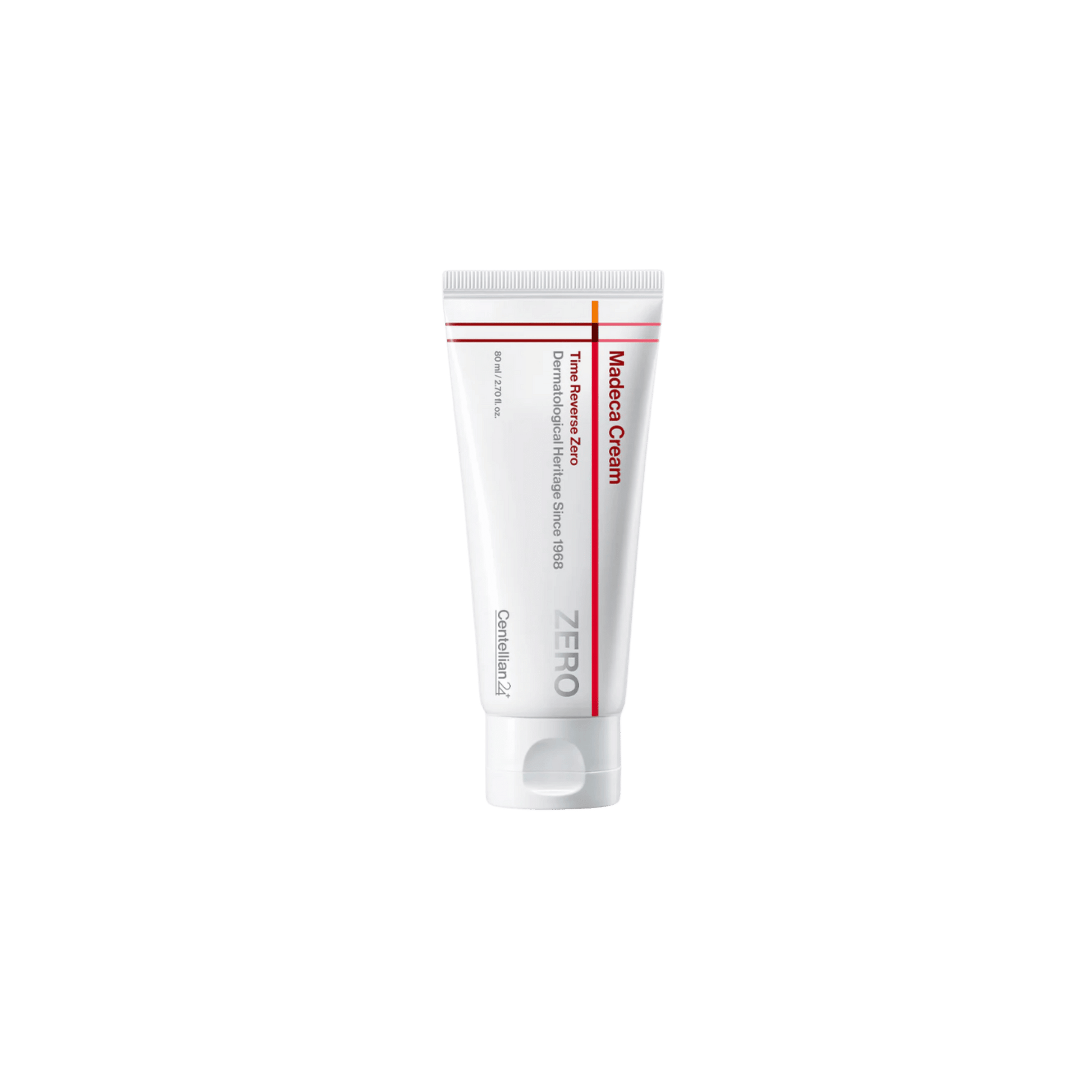 Centellian24 - Madeca Cream Time Reverse Zero - Krem Przeciwstarzeniowy Głęboko Nawilżający do Twarzy z Kompleksem TECA - 80ml - Ctrl+Glow