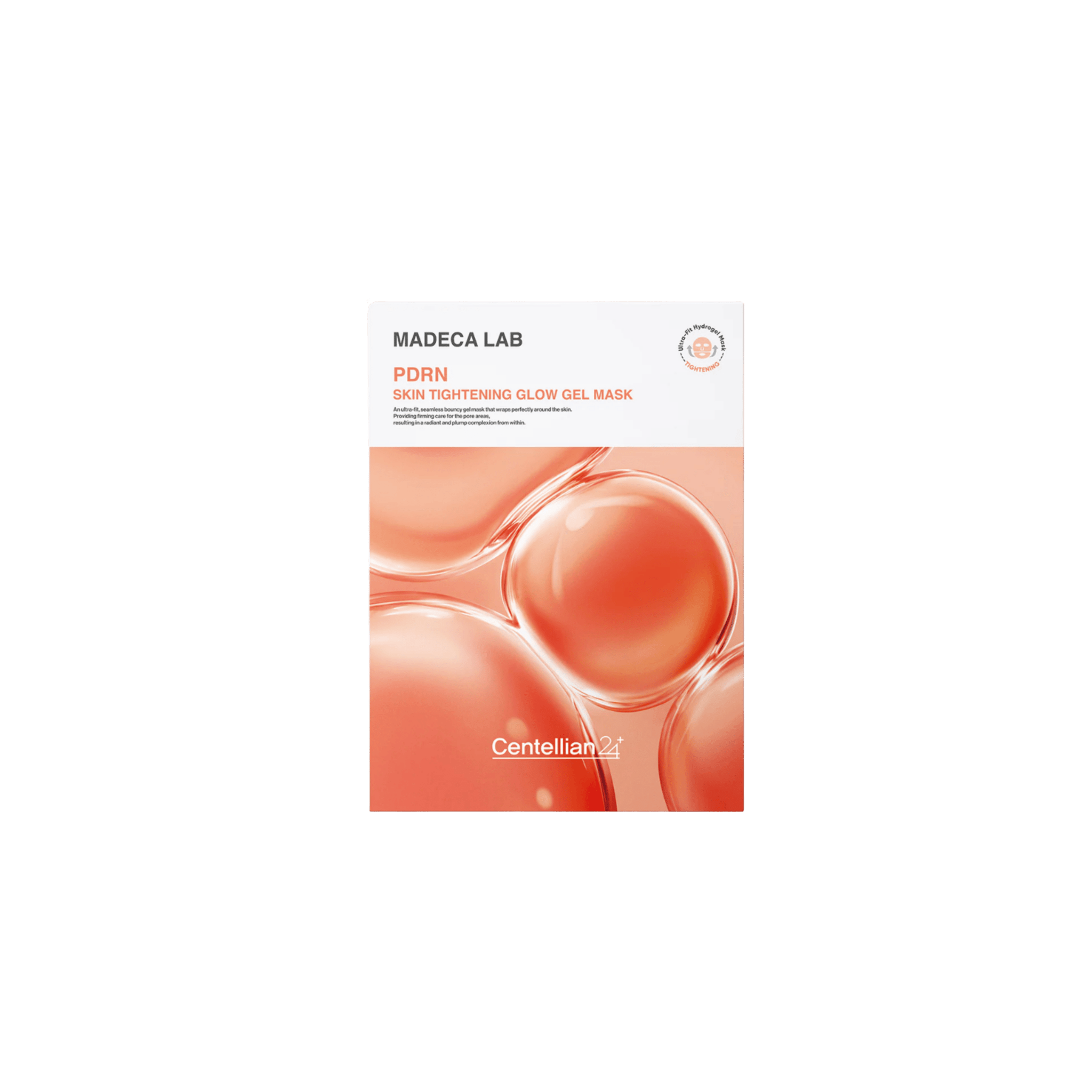 Centellian24 - Madeca Lab PDRN Skin Tightening Glow Gel Mask - Ujędrniająco - Rozświetlająca Hydrożelowa Maska do Twarzy z PDRN i Kompleksem TECA - 1szt - Ctrl+Glow