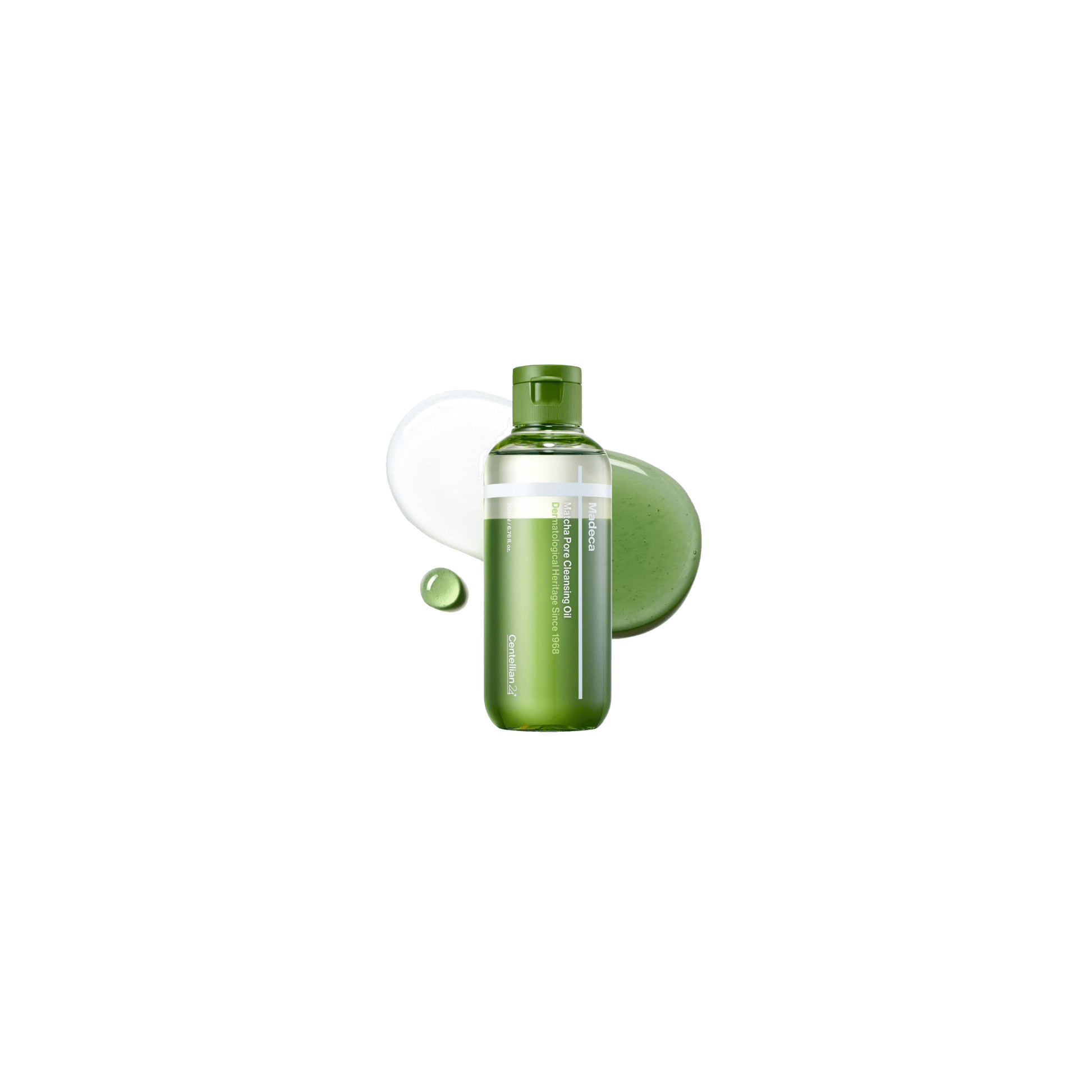 Centellian24 - Madeca Matcha Pore Cleansing Oil - Olejek do Demakijażu z Matchą Oczyszczający Pory i Nadmiar Sebum - 200ml - Ctrl+Glow