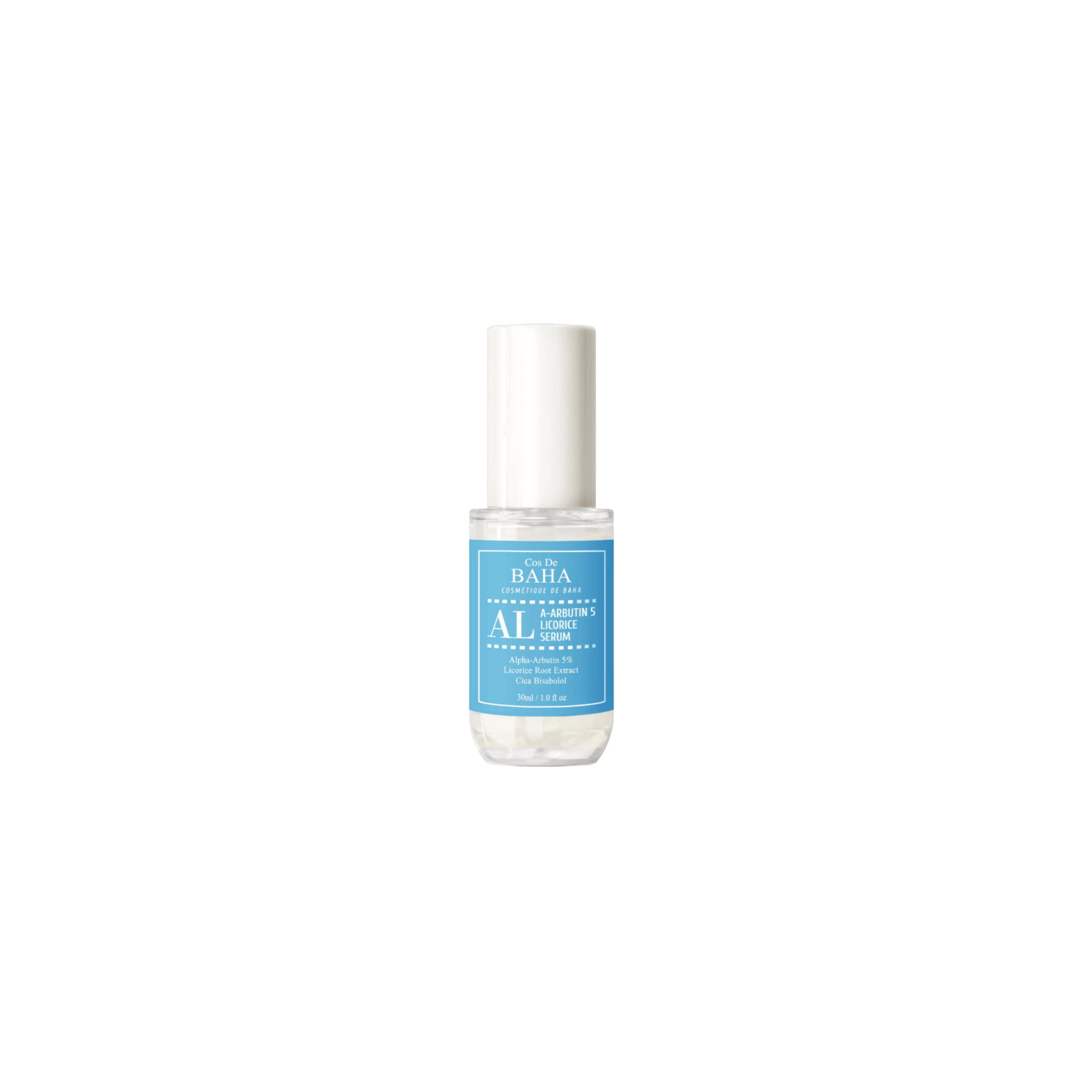 Cos De BAHA - A - Arbutin 5 Licorice Serum AL - Rozjaśniające Serum do Twarzy z 5% Arbutyny - 30ml - Ctrl+Glow