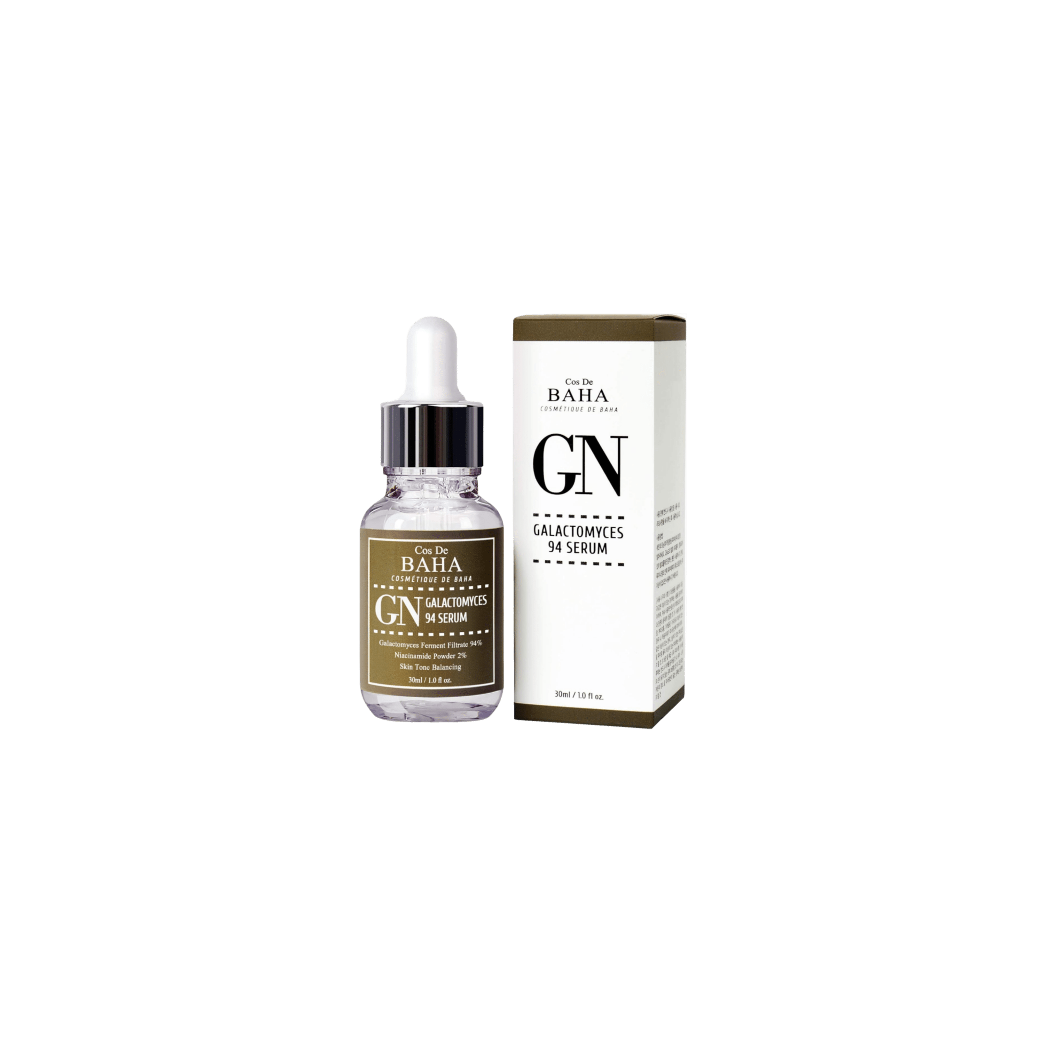 Cos De BAHA - Galactomyces 94 Serum GN - Rozjaśniająco - Nawilżające Serum do Twarzy - 30ml - Ctrl+Glow