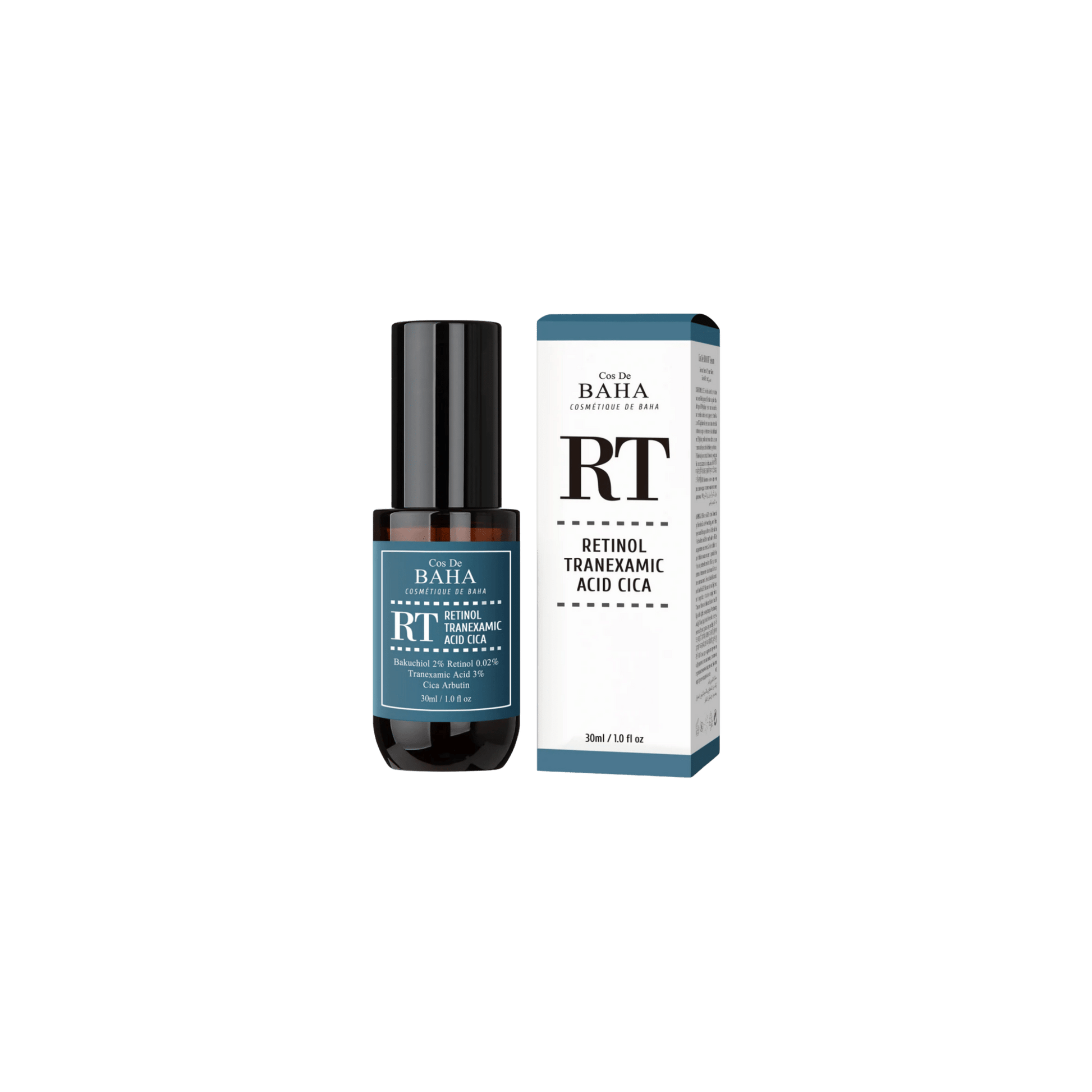 Cos De BAHA - Retinol Tranexamic Acid Cica RT - Serum Przeciwstarzeniowe do Twarzy - 30ml - Ctrl+Glow