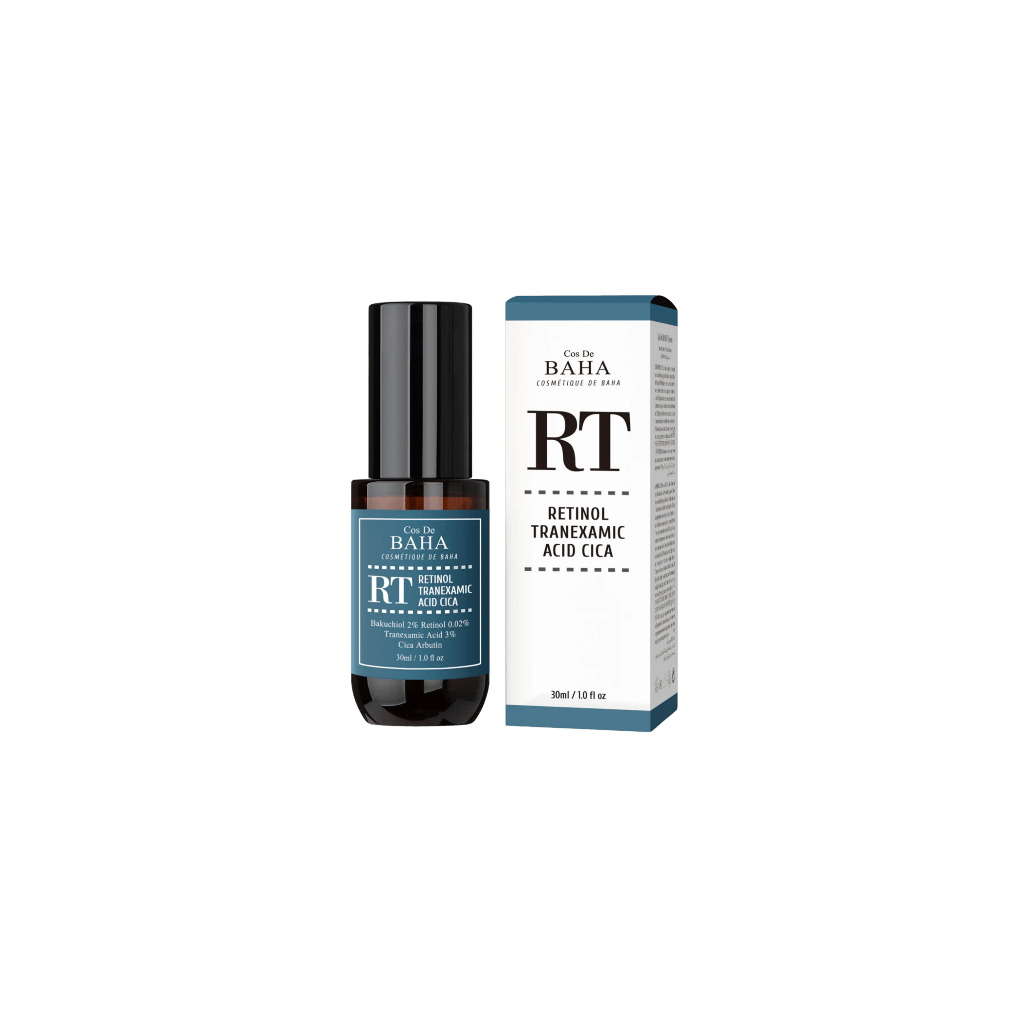 Cos De BAHA - Retinol Tranexamic Acid Cica RT - Serum Przeciwstarzeniowe do Twarzy - 30ml - Ctrl+Glow