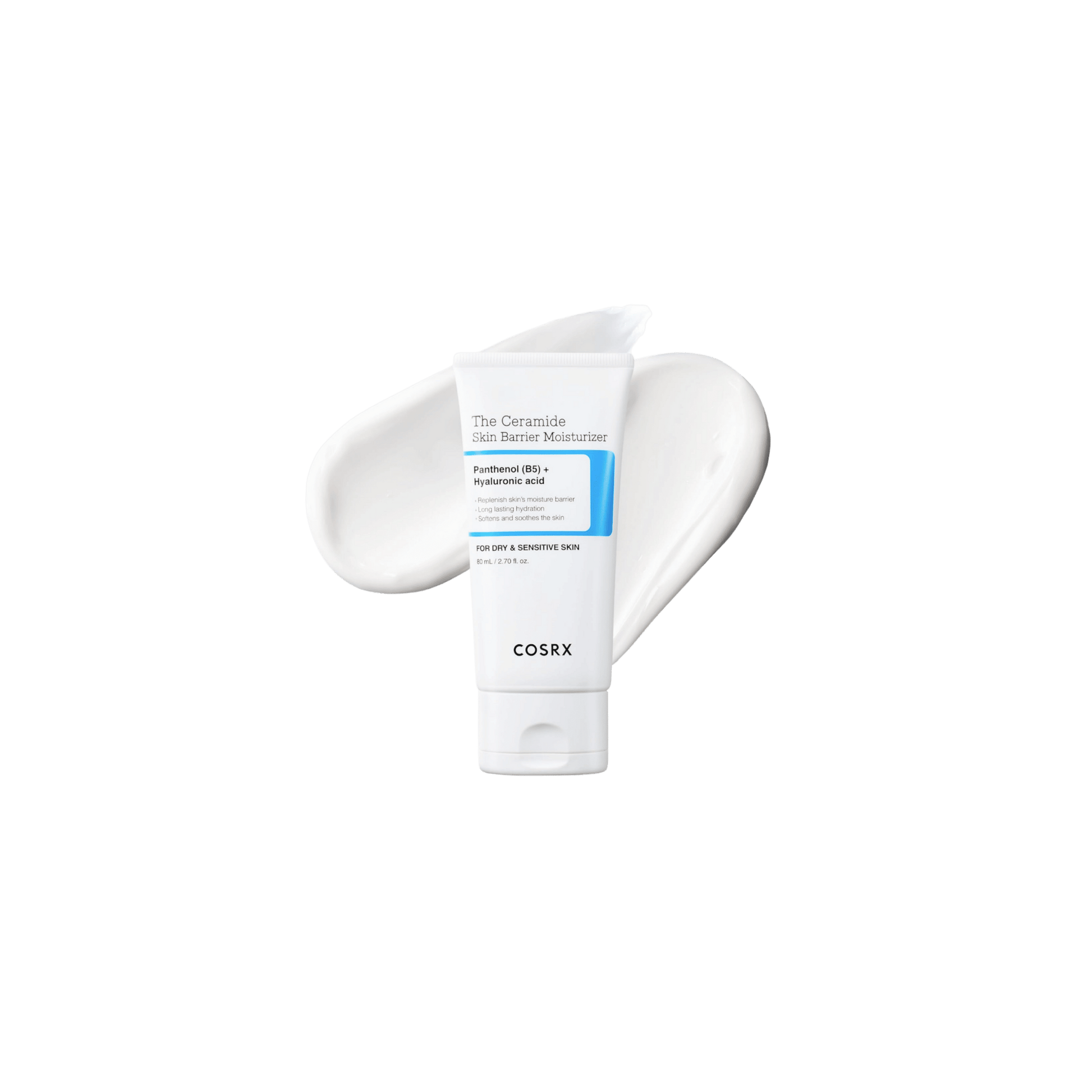 COSRX - The Ceramide Skin Barrier Moisturizer - Ceramidowy Krem Nawilżający - 80ml - Ctrl+Glow