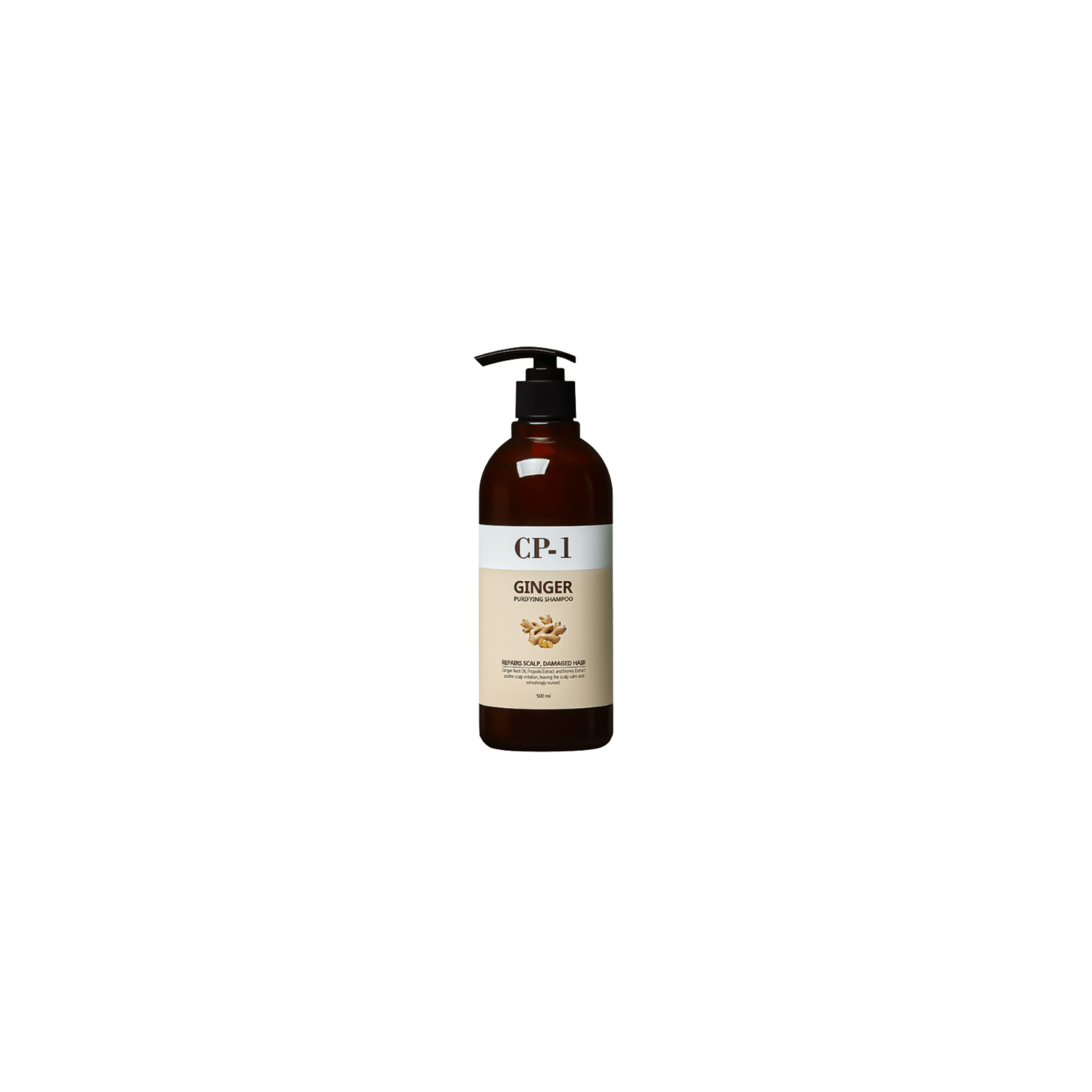 CP - 1 - Ginger Purifying Shampoo - Szampon do Włosów z Ekstraktem z Korzenia Imbiru - 500ml - Ctrl+Glow