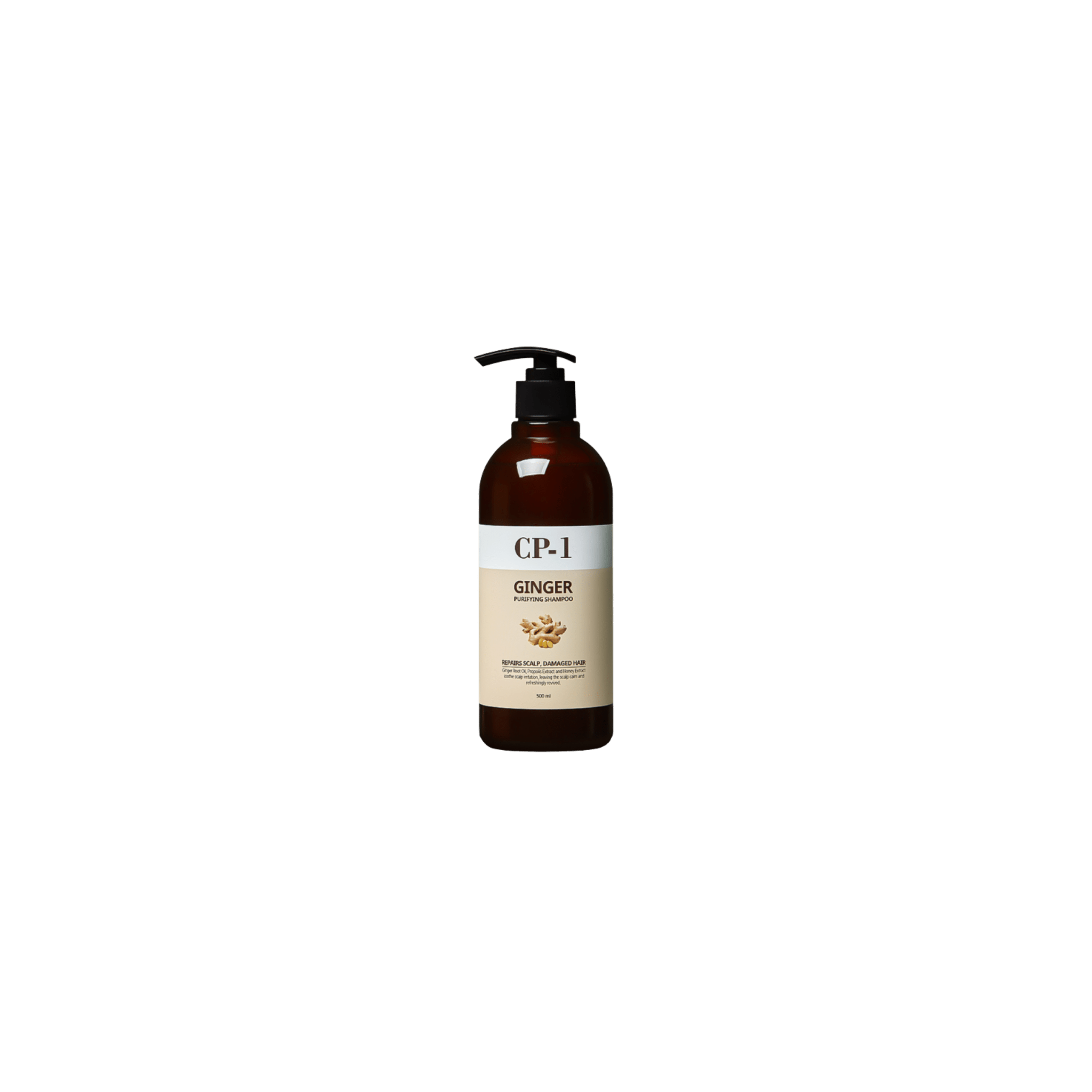 CP - 1 - Ginger Purifying Shampoo - Szampon do Włosów z Ekstraktem z Korzenia Imbiru - 500ml - Ctrl+Glow