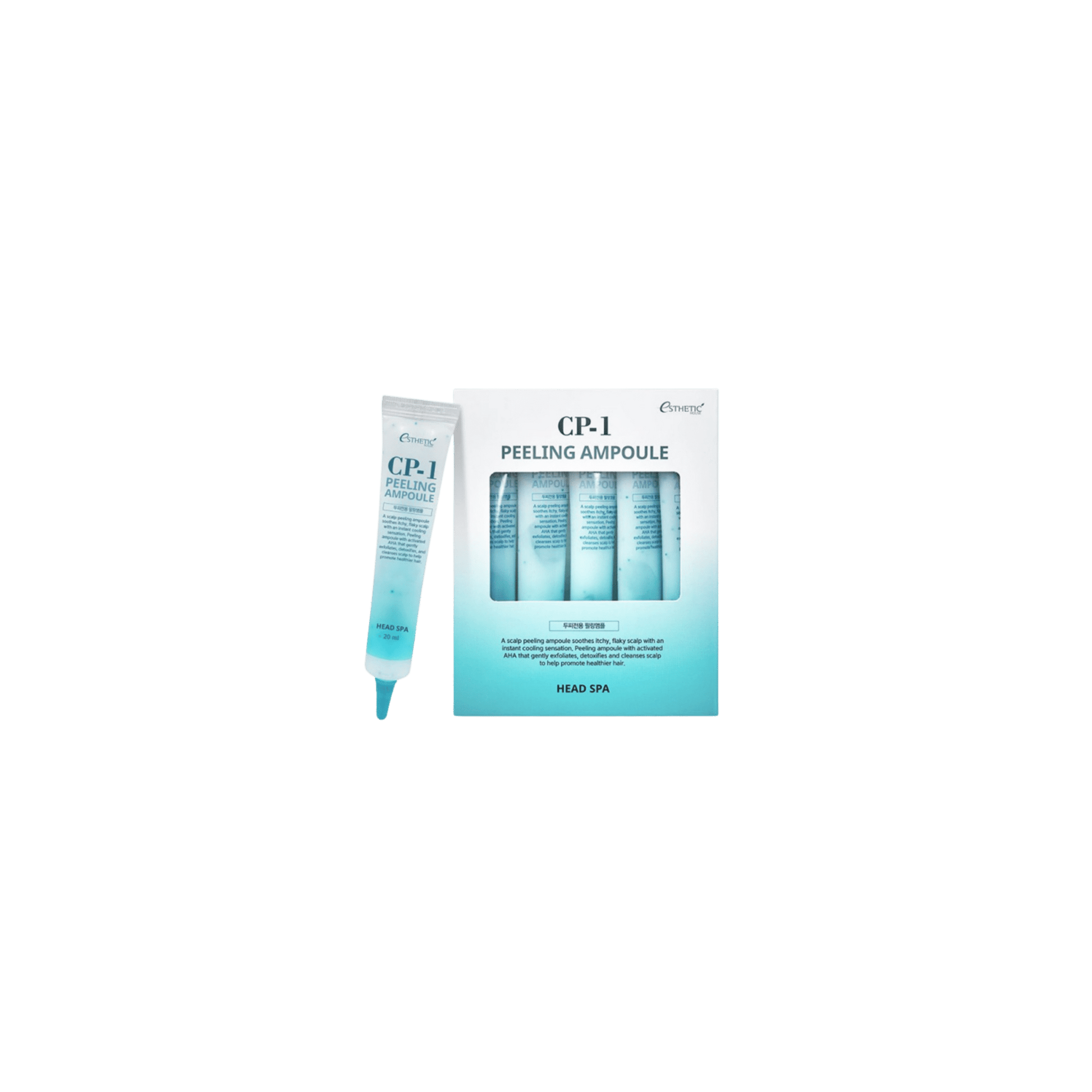 CP - 1 - Peeling Ampoule - Ampułka do Skóry Głowy - 5x20ml - Ctrl+Glow