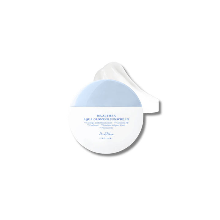 Dr. Althea – Aqua Glowing Sunscreen SPF50+ PA++++ – Nawilżający Krem Przeciwsłoneczny – 45 ml
