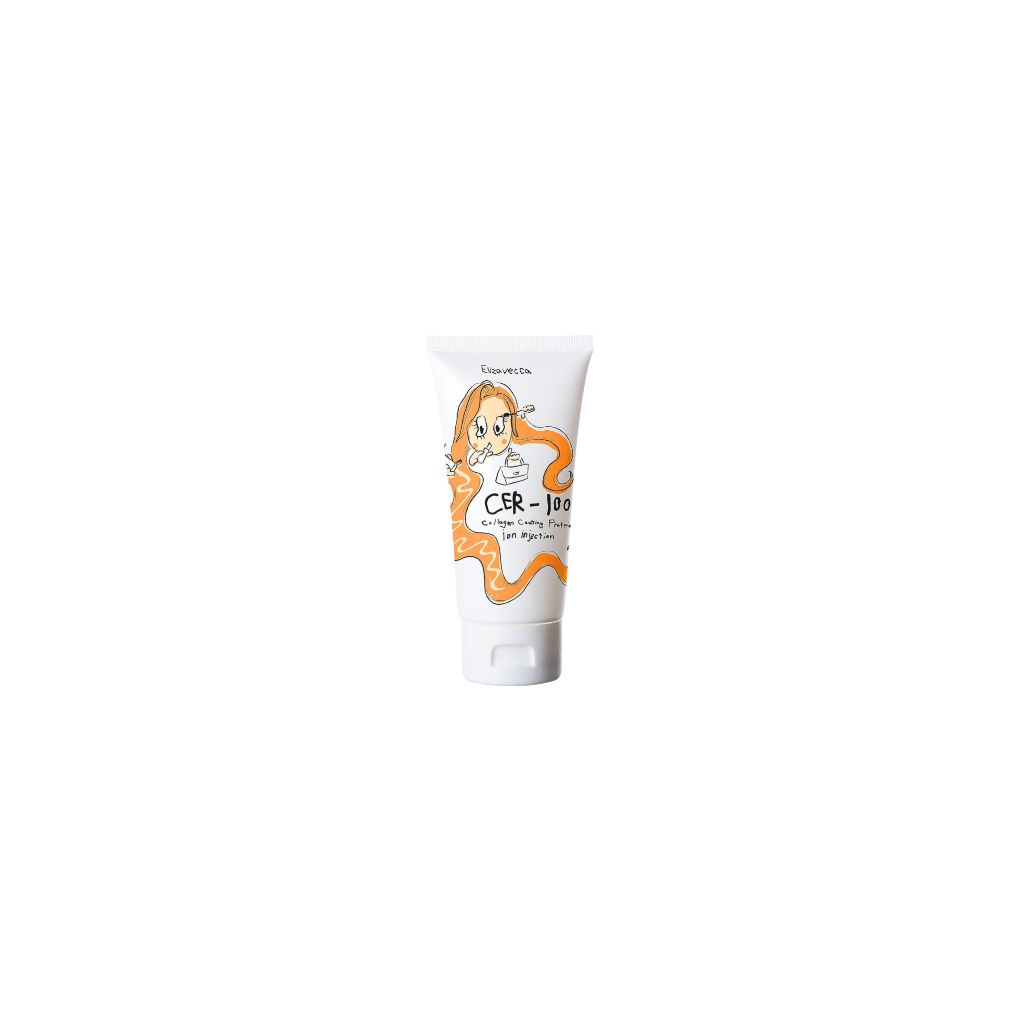 Elizavecca - Milky Piggy Collagen Protein Ion Injection - Regenerująca Maska do Włosów z Kolagenem i Proteinami - 50ml - Ctrl+Glow