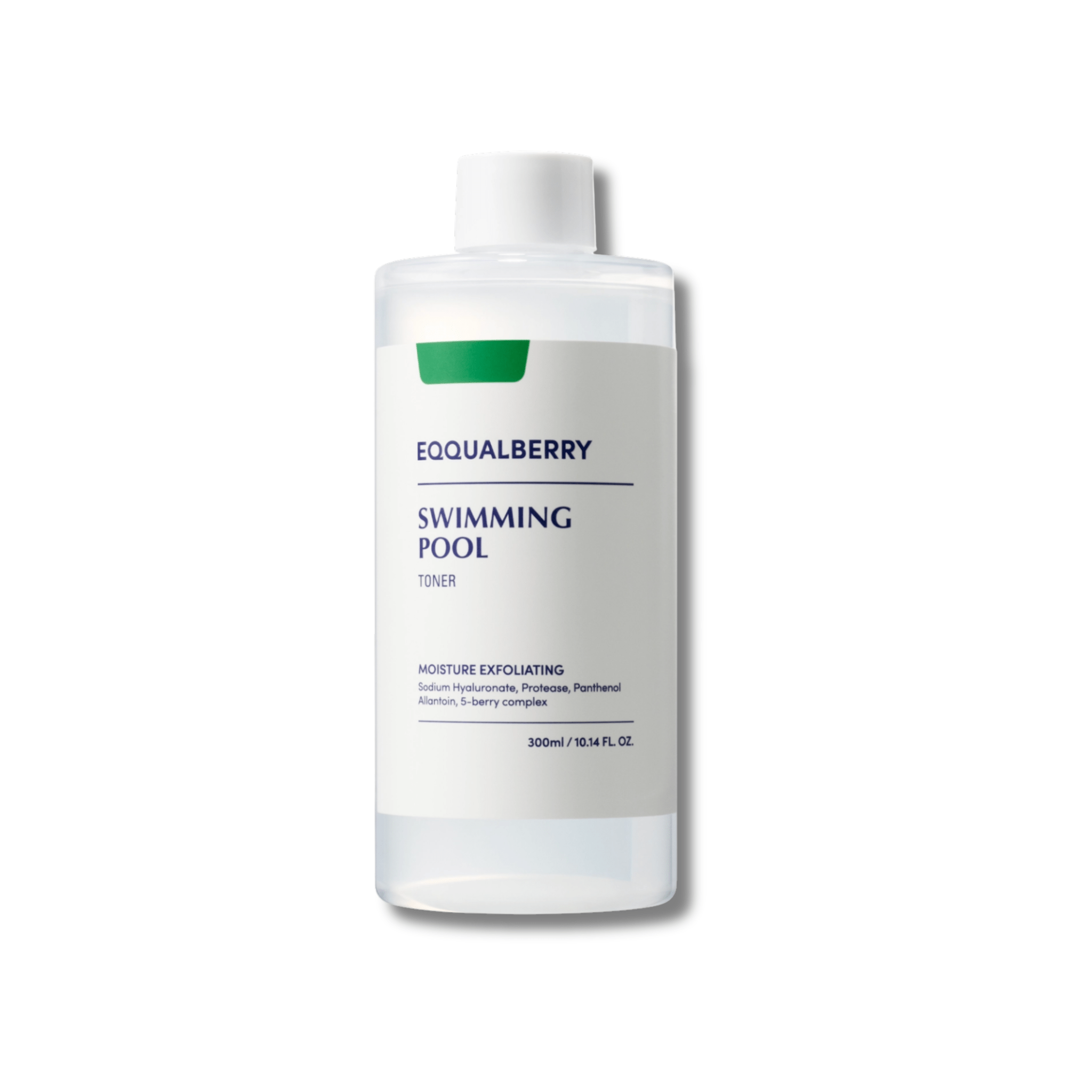 EQQUALBERRY - Swimming Pool Daily Facial Toner - Nawilżająco - Złuszczający Tonik do Twarzy - 300ml - Ctrl+Glow