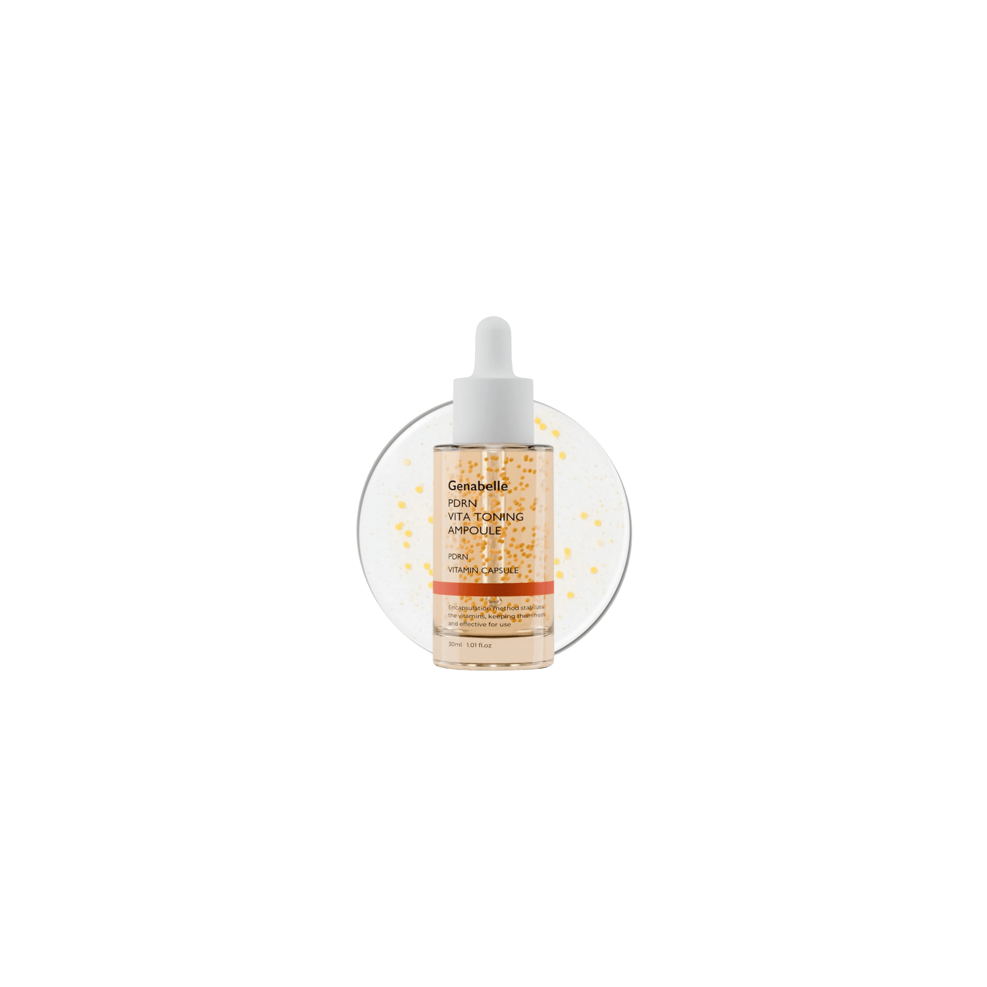 Genabelle - PDRN Vita Toning Ampoule - Rozjaśniająca Ampułka do Twarzy z PDRN i Witaminami - 30ml - Ctrl+Glow