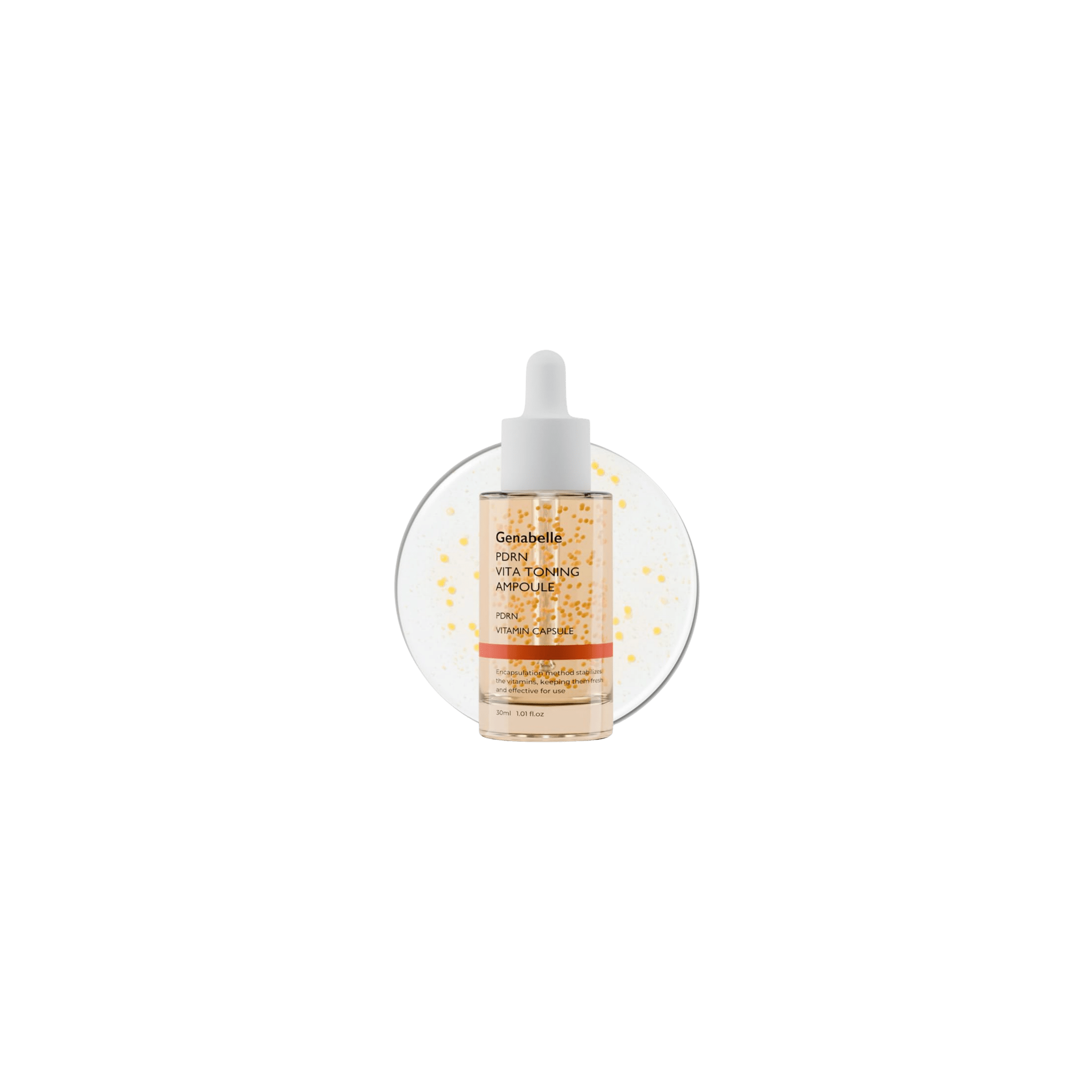Genabelle - PDRN Vita Toning Ampoule - Rozjaśniająca Ampułka do Twarzy z PDRN i Witaminami - 30ml - Ctrl+Glow