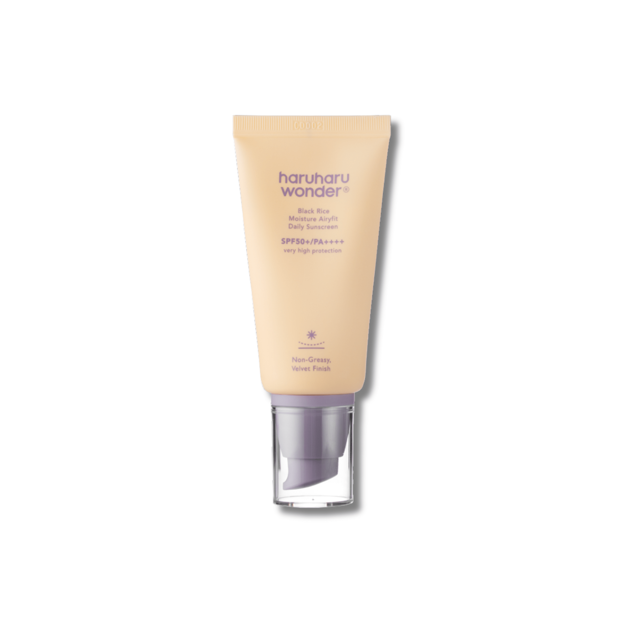 Haruharu Wonder - Black Rice Moisture Airyfit Daily Sunscreen SPF50+/PA++++ - Nawilżający Krem z Filtrem - 50ml - Ctrl+Glow