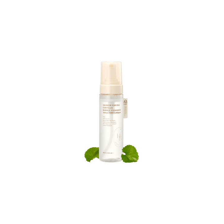 HEVEBLUE Salmon Caring Centella Bubble Cleanser