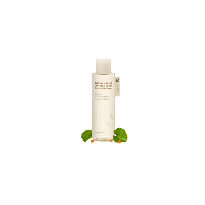 HEVEBLUE – Salmon Caring Centella Toner – Rewitalizujący Tonik do Twarzy – 200 ml