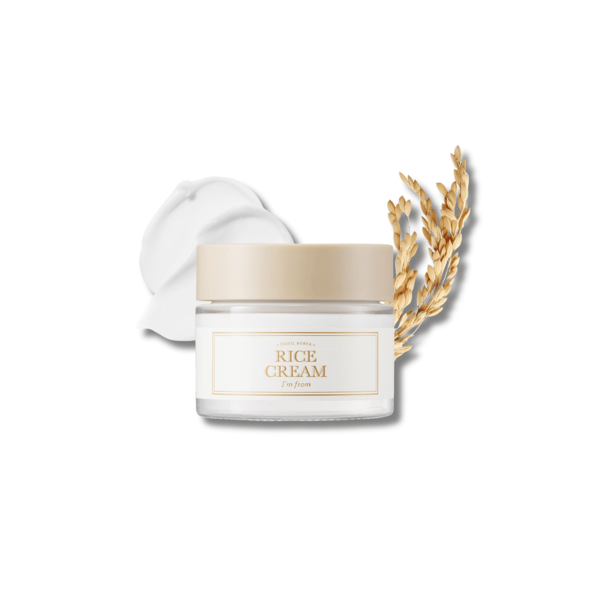 I'm From - Rice Cream - Odżywczy Krem do Twarzy z Ekstraktem z Ryżu - 50ml - Ctrl+Glow