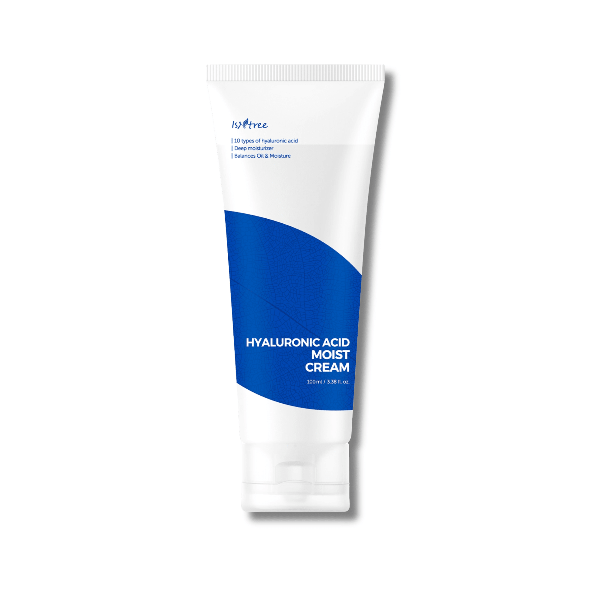 Isntree - Hyaluronic Acid Moist Cream - Krem Nawilżający z Kwasem Hialuronowym - 100ml - Ctrl+Glow