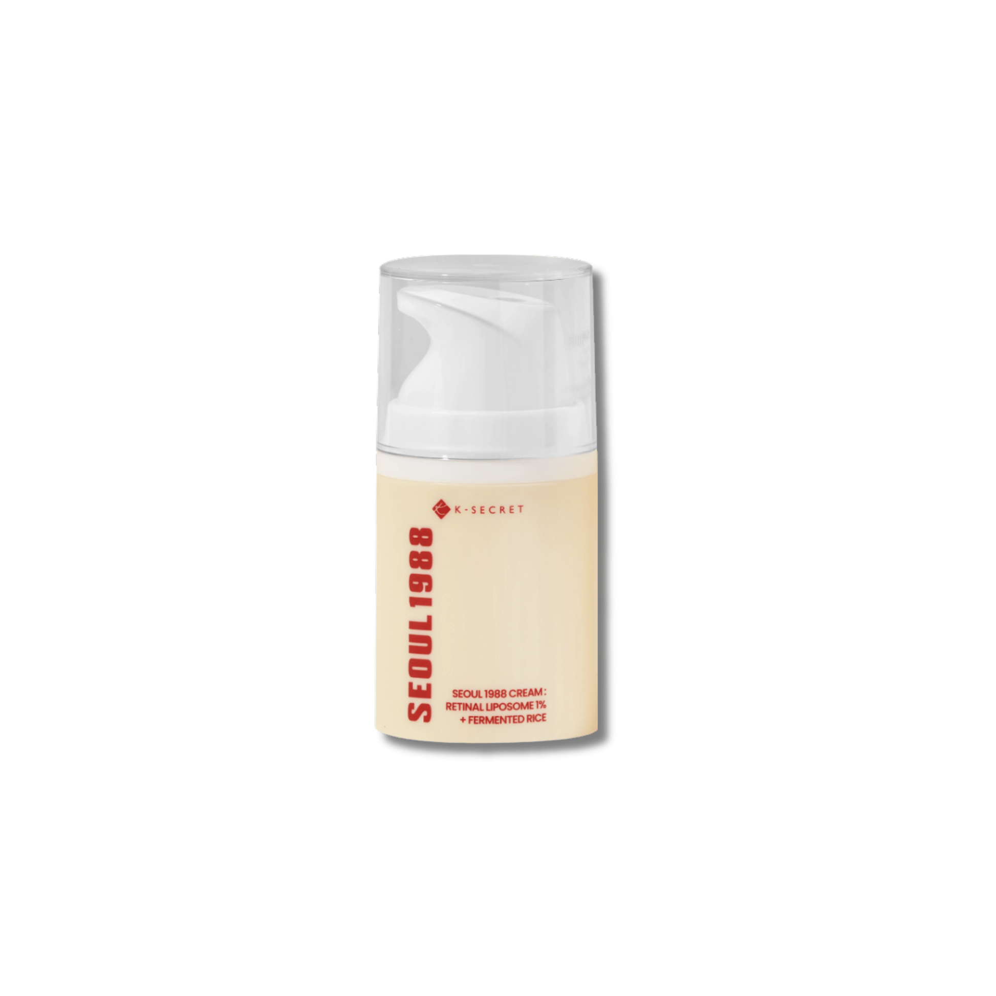 K - SECRET - SEOUL 1988 Cream : Retinal Liposome 1% + Fermented Rice - Ujędrniający Krem z Retinalem - 50ml - Ctrl+Glow