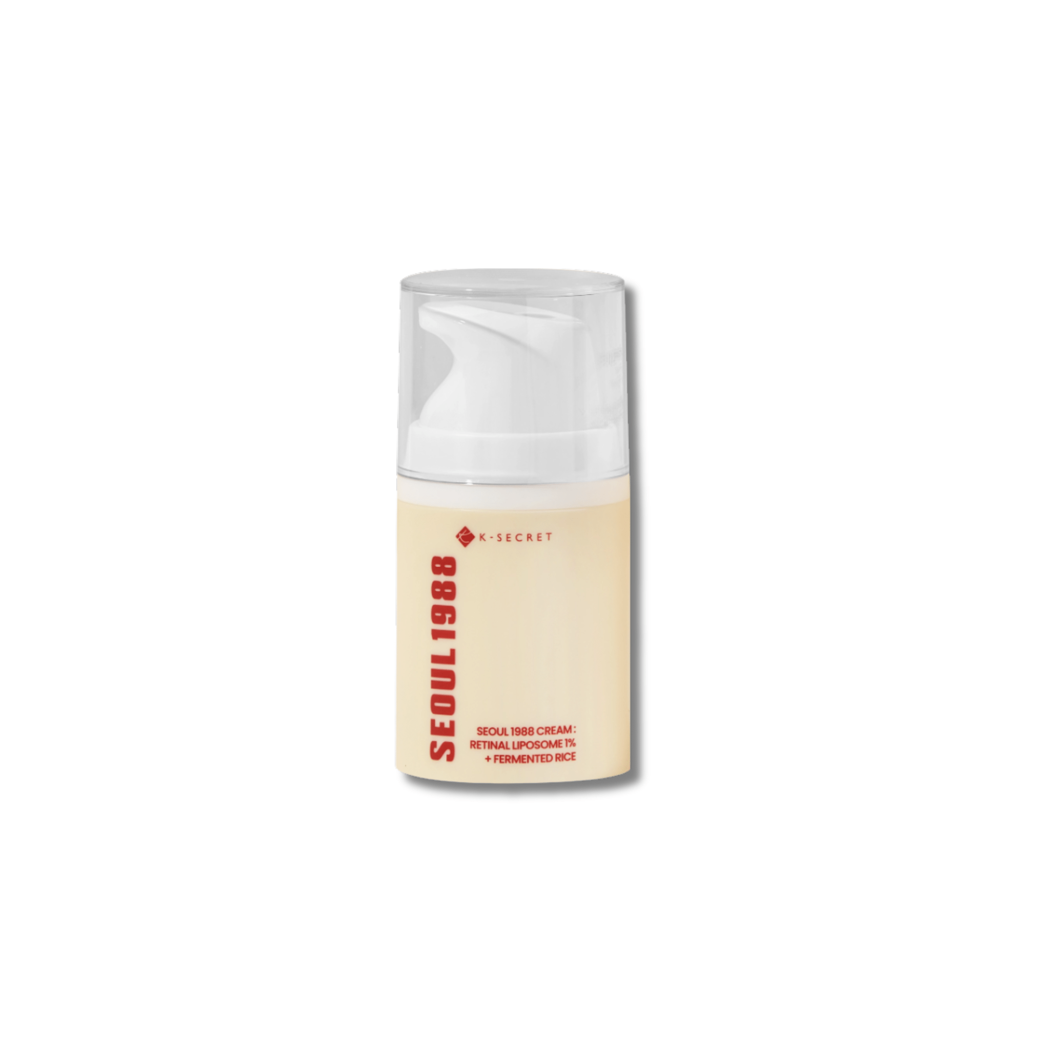 K - SECRET - SEOUL 1988 Cream : Retinal Liposome 1% + Fermented Rice - Ujędrniający Krem z Retinalem - 50ml - Ctrl+Glow