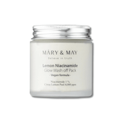 Mary&May - Lemon Niacinamide Glow Wash Off Pack - Maska Glinkowa Rozjaśniająca - 125g