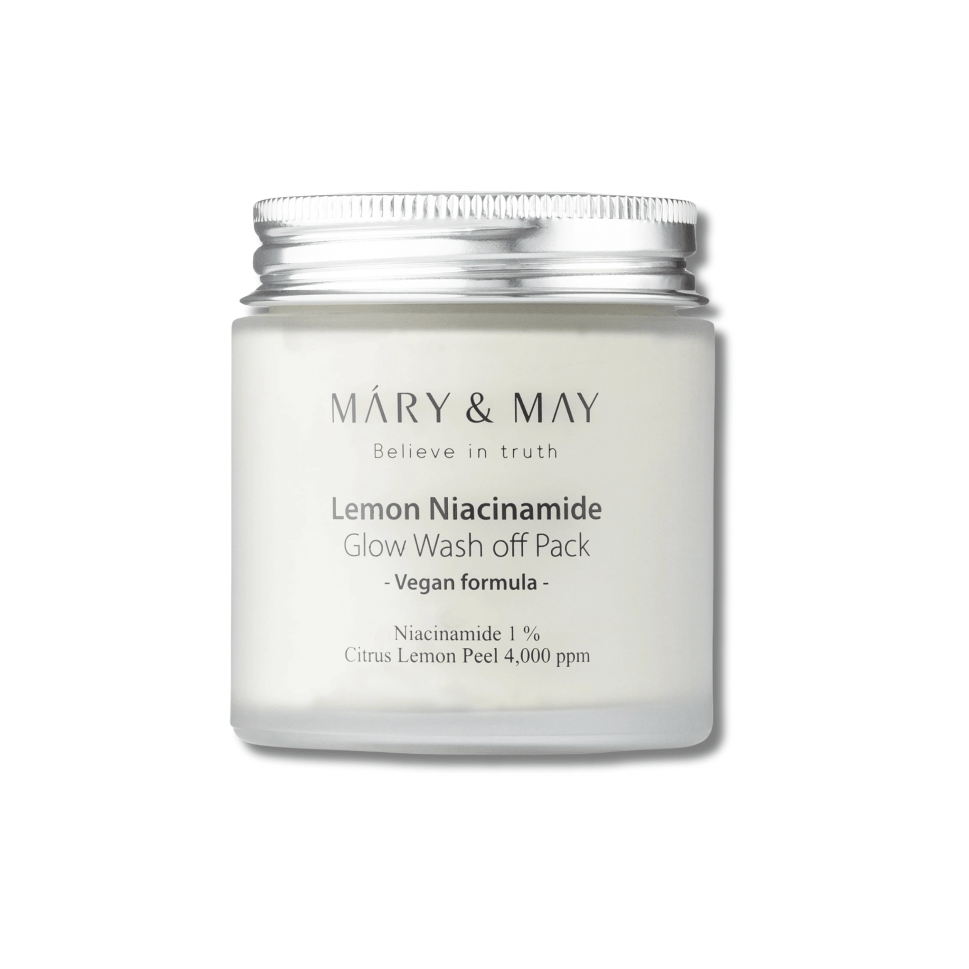 Mary&May - Lemon Niacinamide Glow Wash Off Pack - Maska Glinkowa Rozjaśniająca - 125g