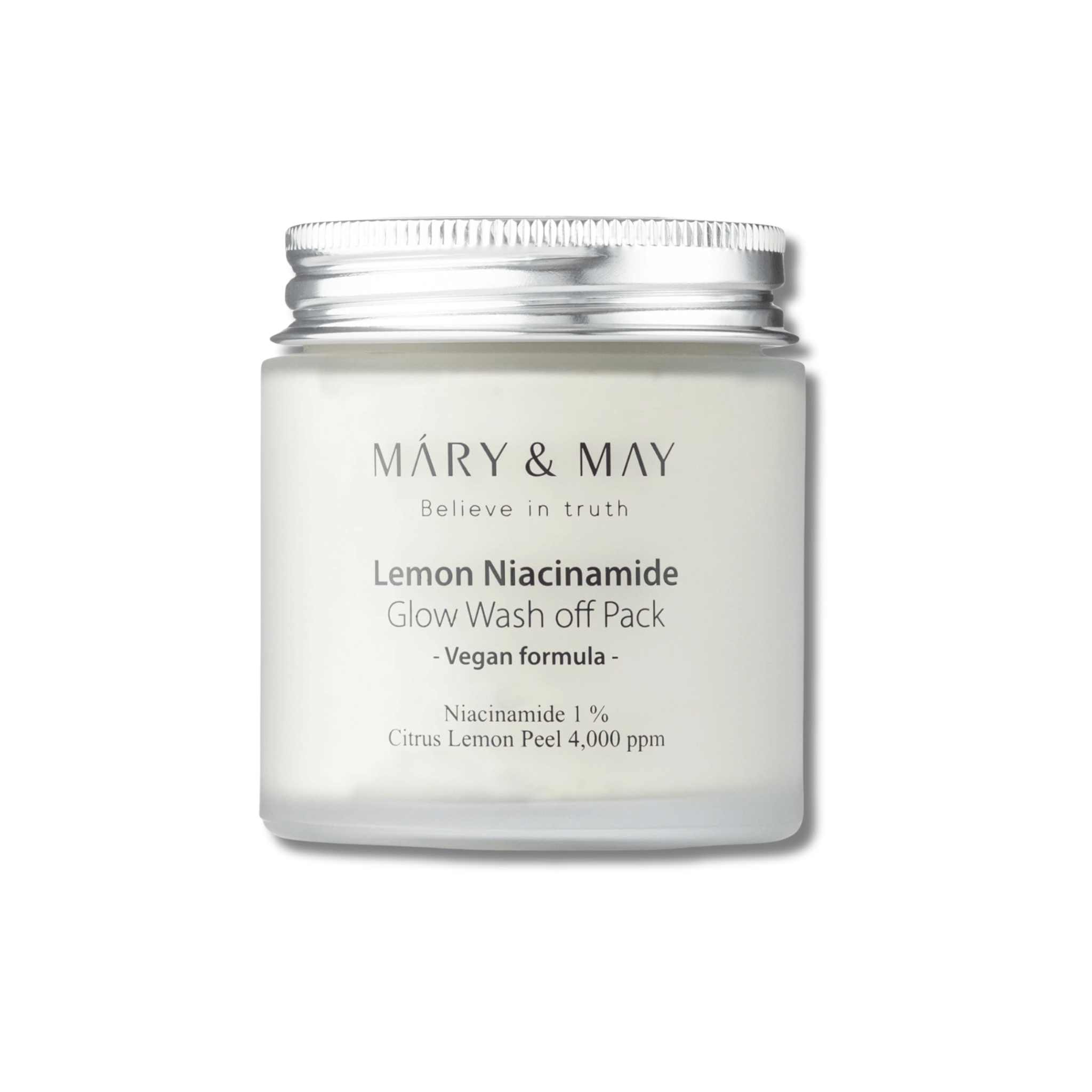 Mary&May - Lemon Niacinamide Glow Wash Off Pack - Maska Glinkowa Rozjaśniająca - 125g