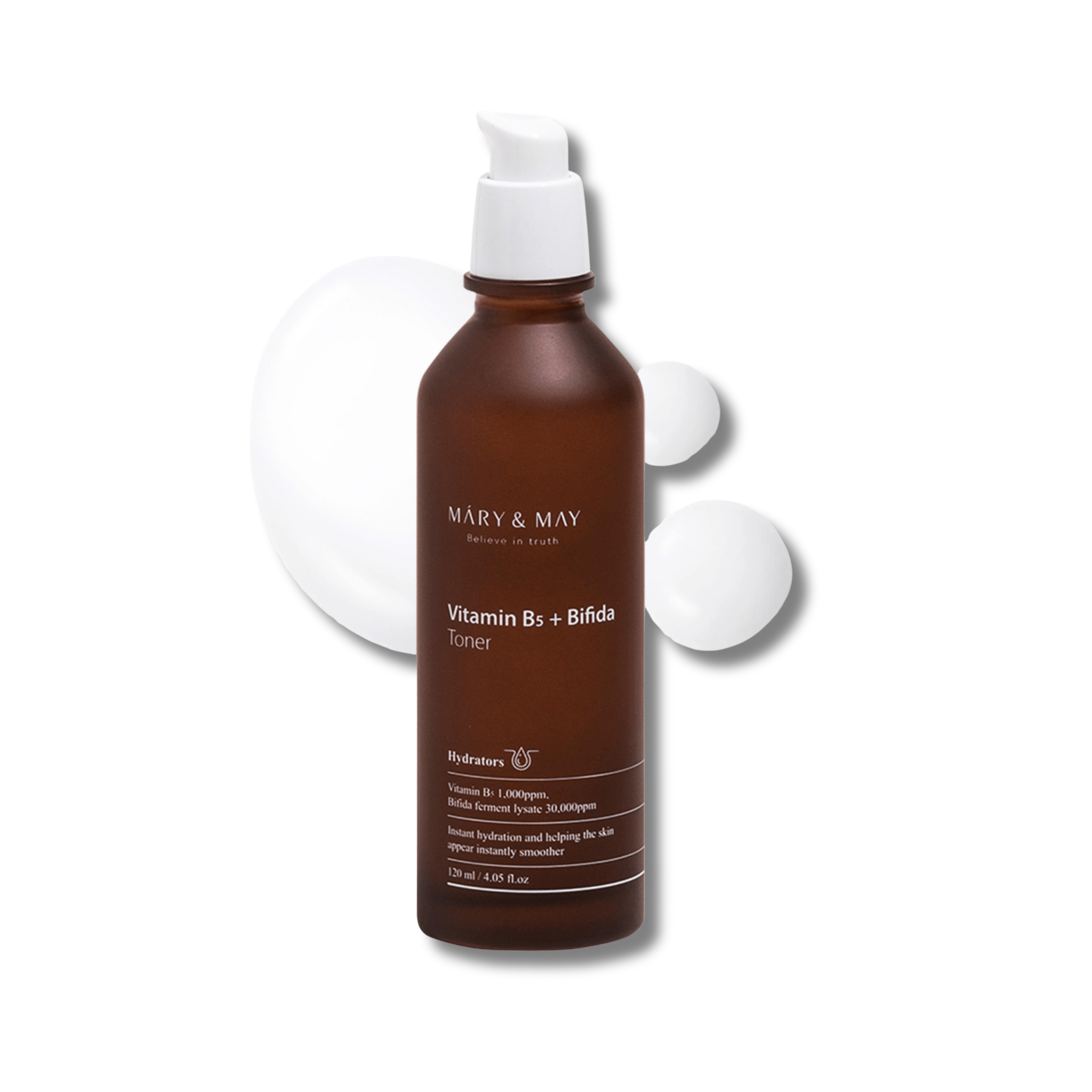 Mary&May - Vitamin B5 + Bifida Toner - Tonik Nawilżający z Witaminą B5 i Fermentem Bifida - 120ml