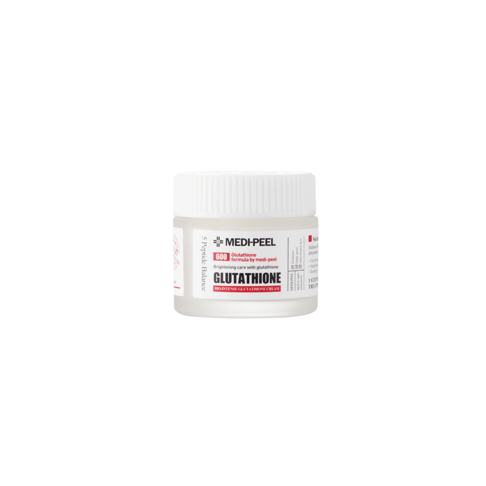 Medi - Peel - Bio - Intense Glutathione White Cream - Rozjaśniający Krem z Glutationem na Przebarwienia - 50g - Ctrl+Glow