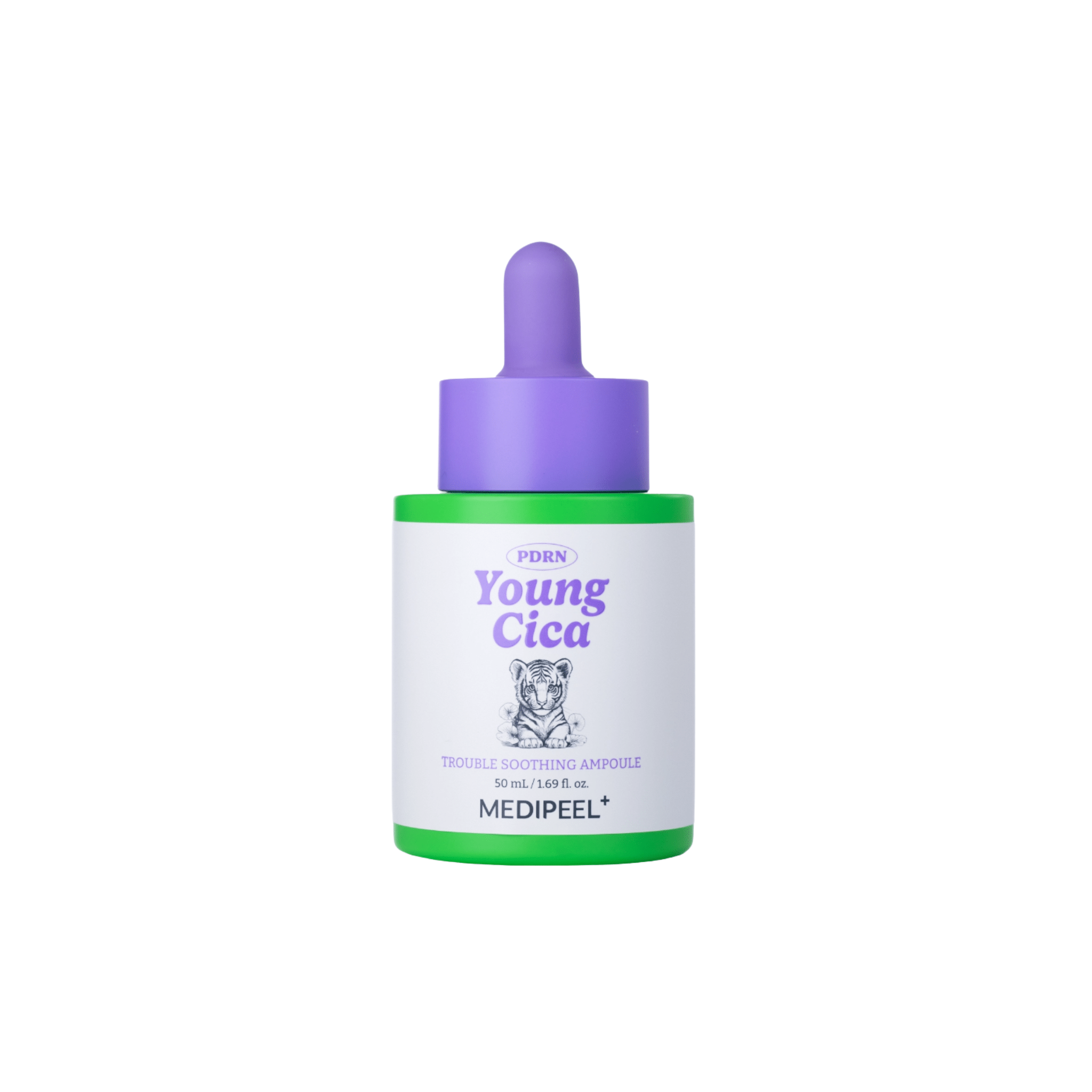 Medi - Peel - Young Cica PDRN Trouble Soothing Ampoule - Kojąca Ampułka do Twarzy - 50ml - Ctrl+Glow