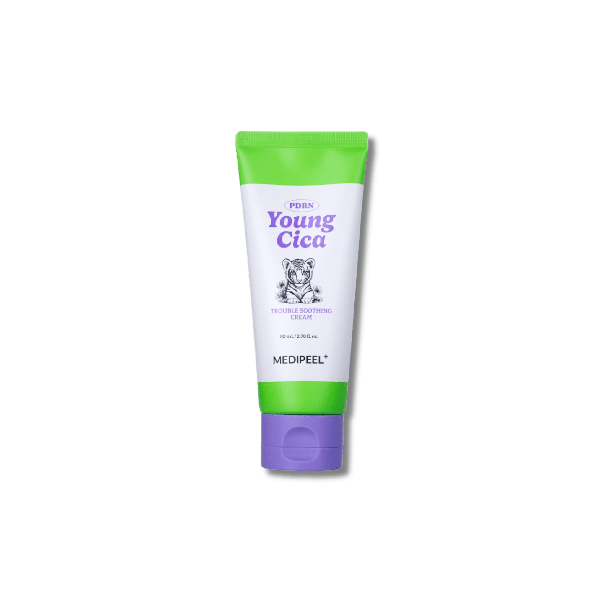 Medi - Peel - Young Cica PDRN Trouble Soothing Cream - Kojący Krem do Twarzy - 80ml - Ctrl+Glow